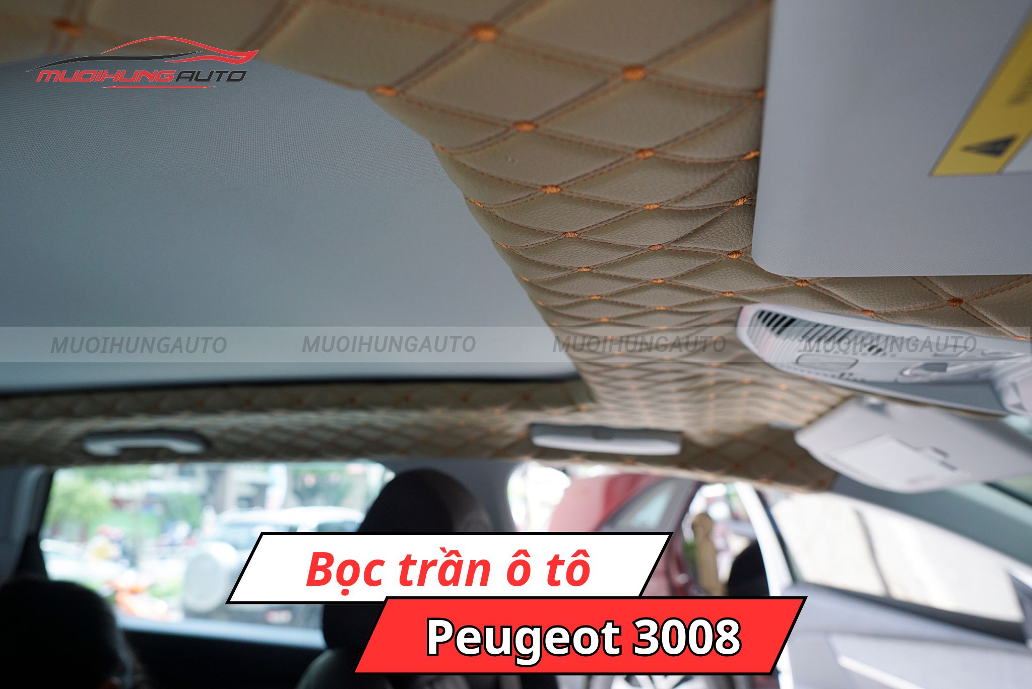 Bọc trần xe Peugeot 3008