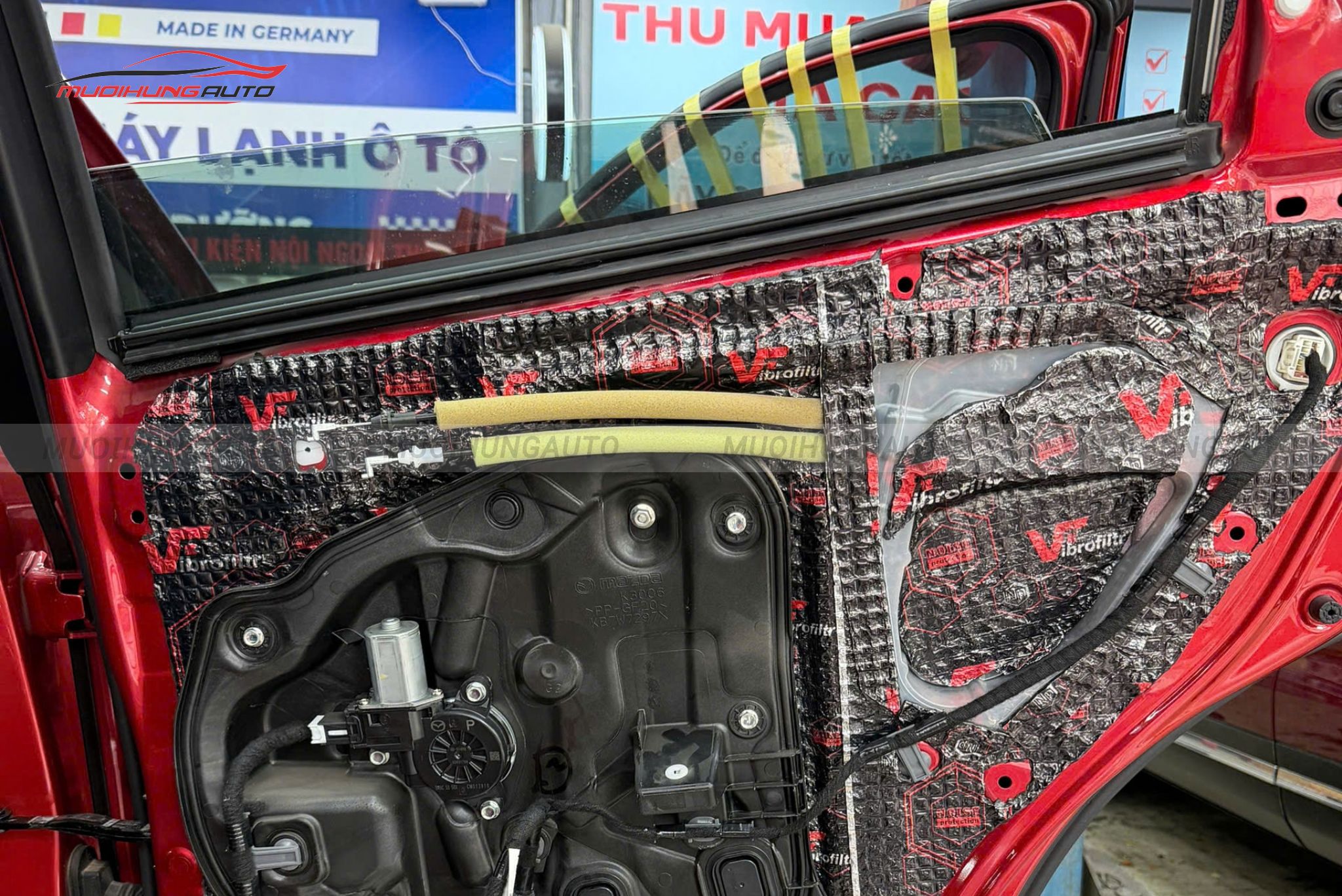 Cách âm chống ồn cửa xe Mazda CX-5 2022