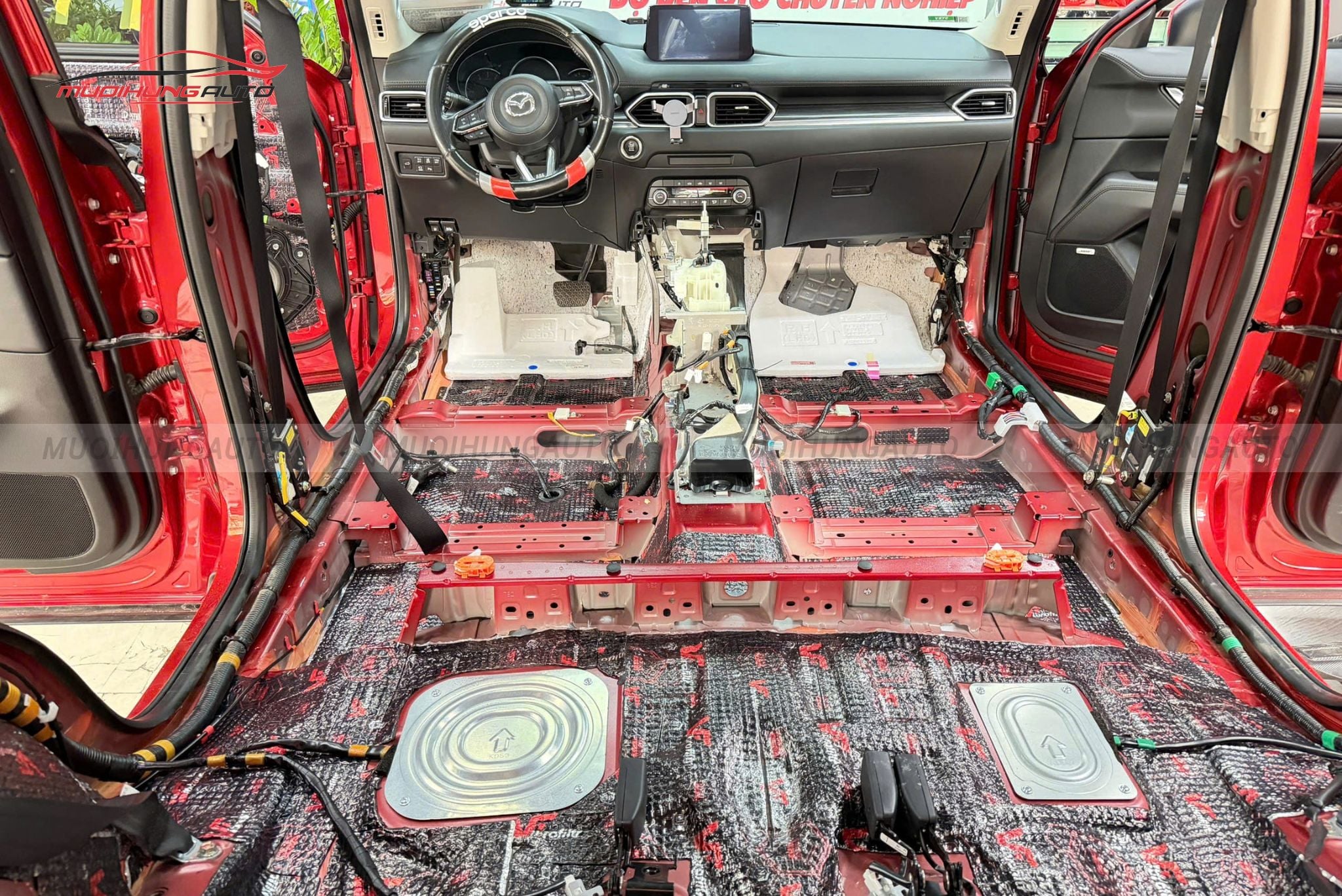 Cách âm sàn xe cho Mazda CX-5 2022