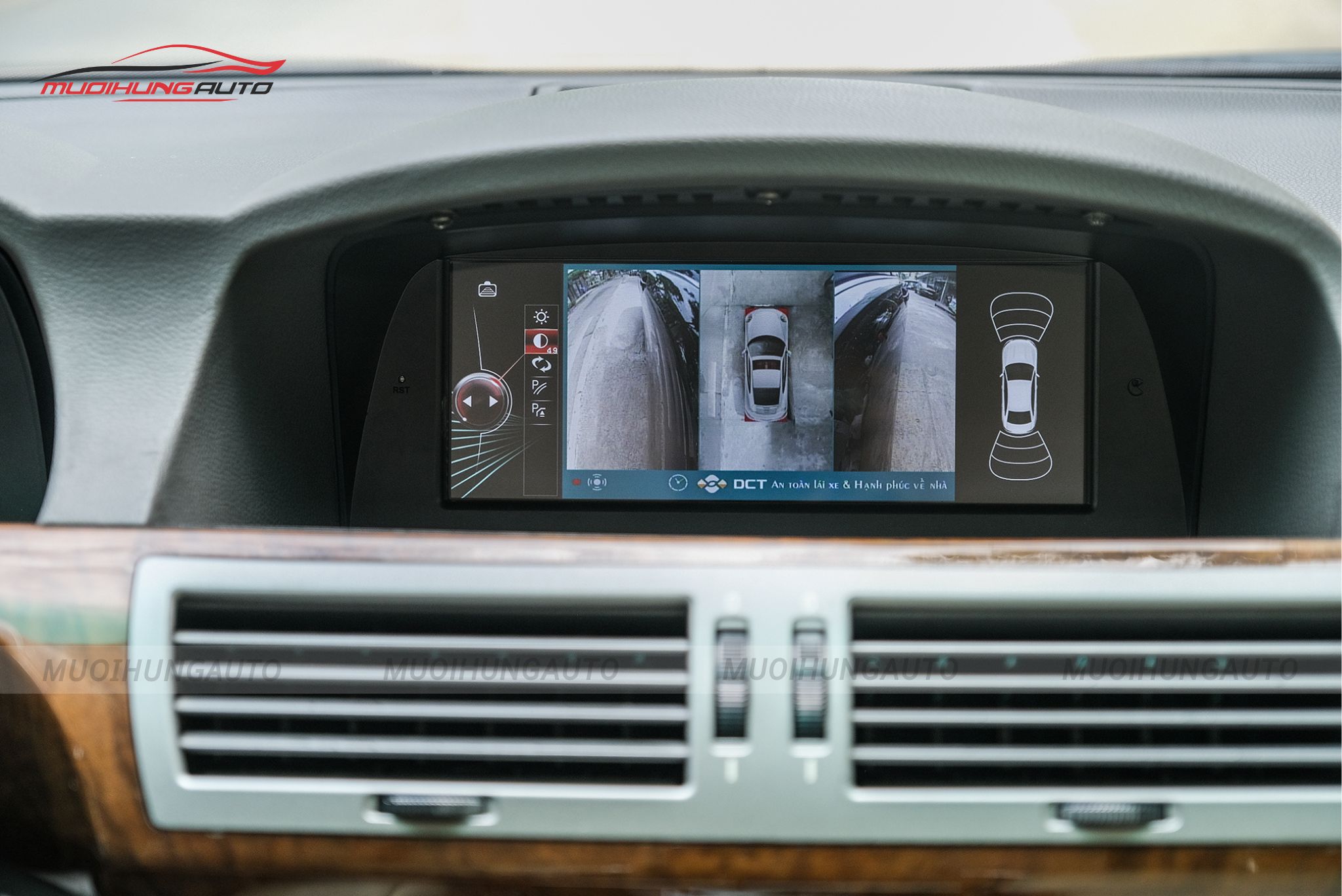 Camera 360 độ BMW 745i