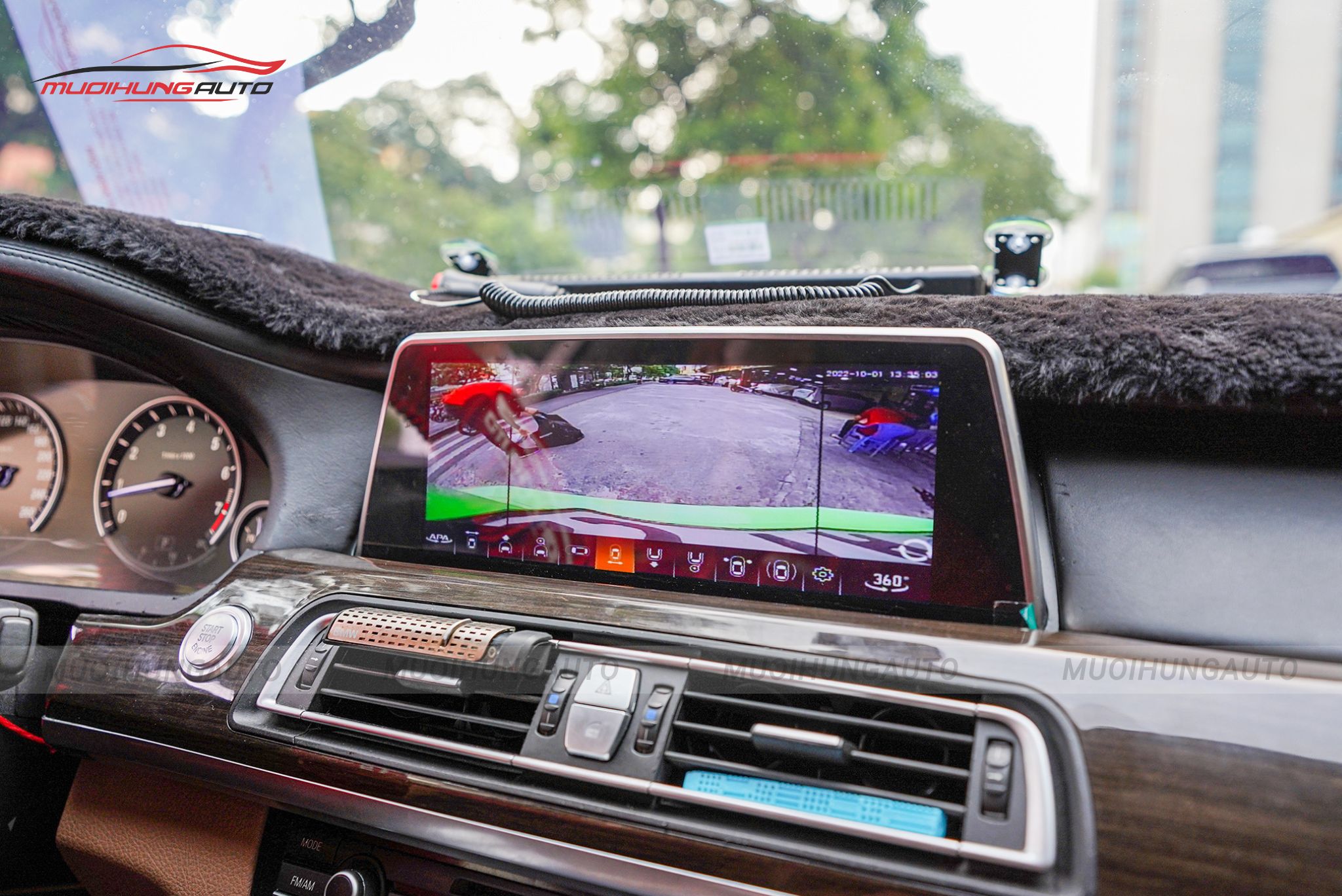 Camera 360 độ BMW 750Li