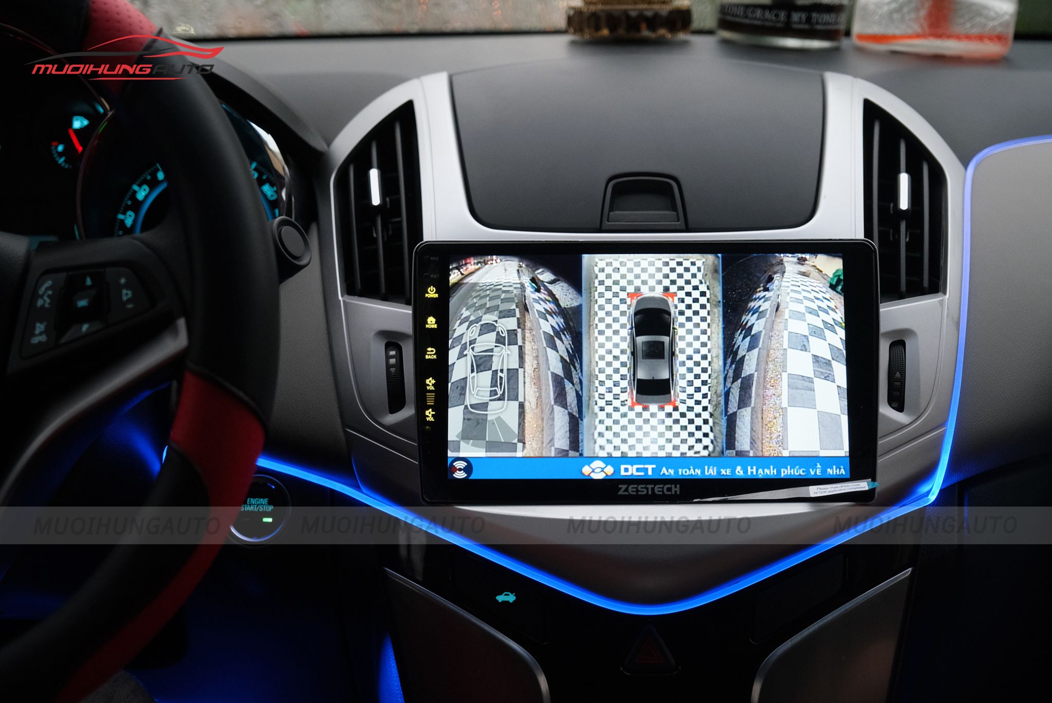 Camera 360 độ Chevrolet Cruze 2016+