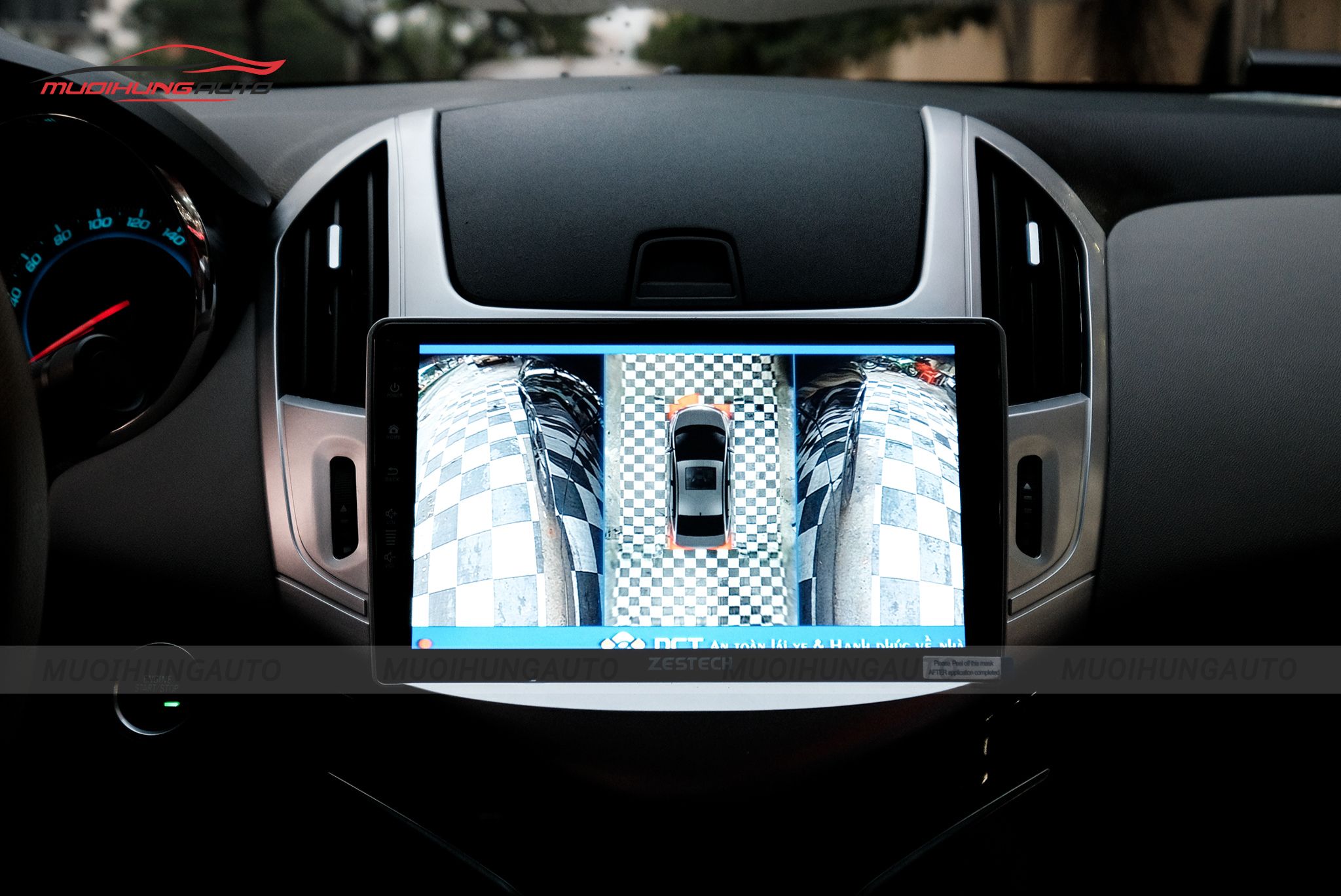 Camera 360 độ Chevrolet Cruze