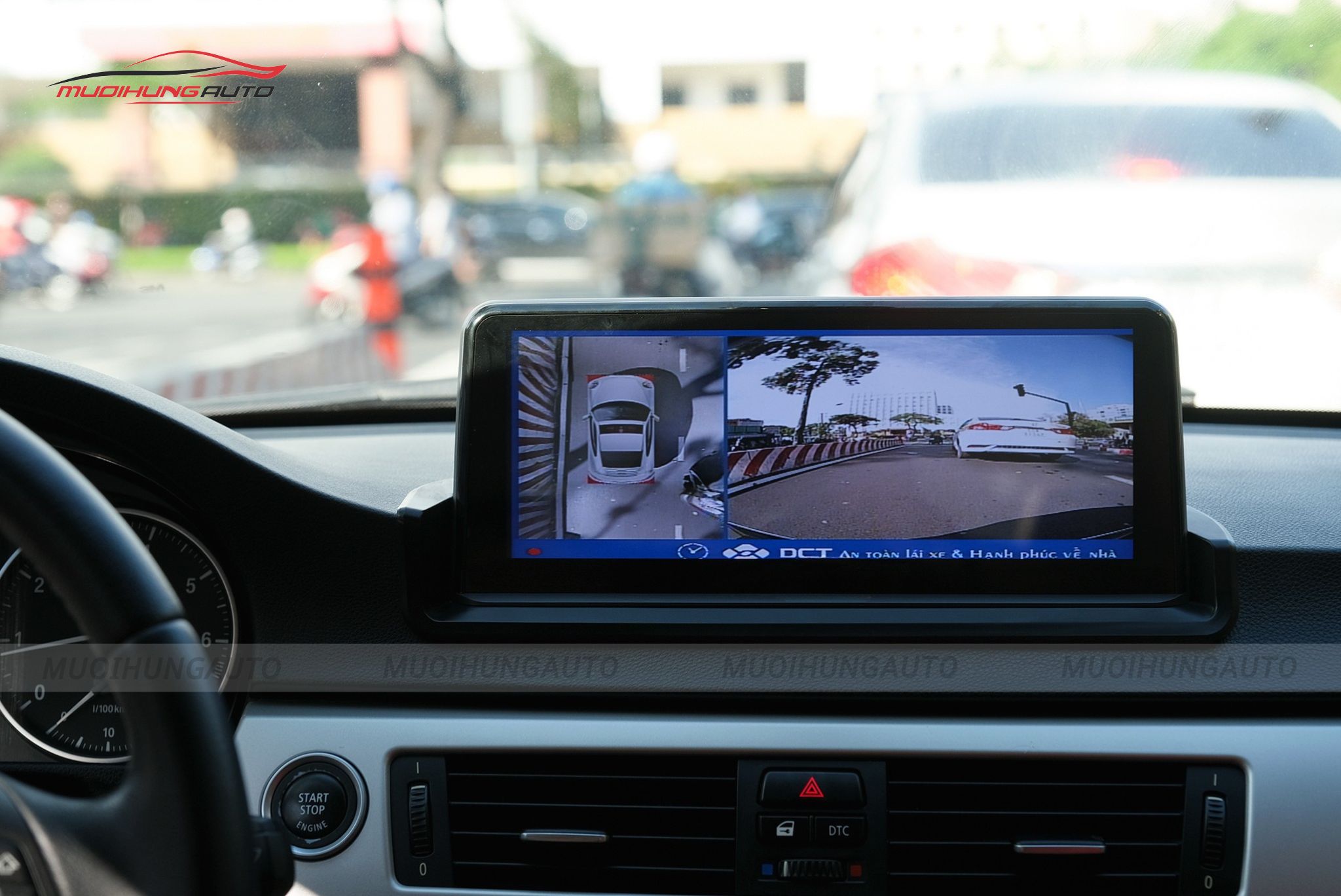 Camera 360 độ cho BMW 320i 2008