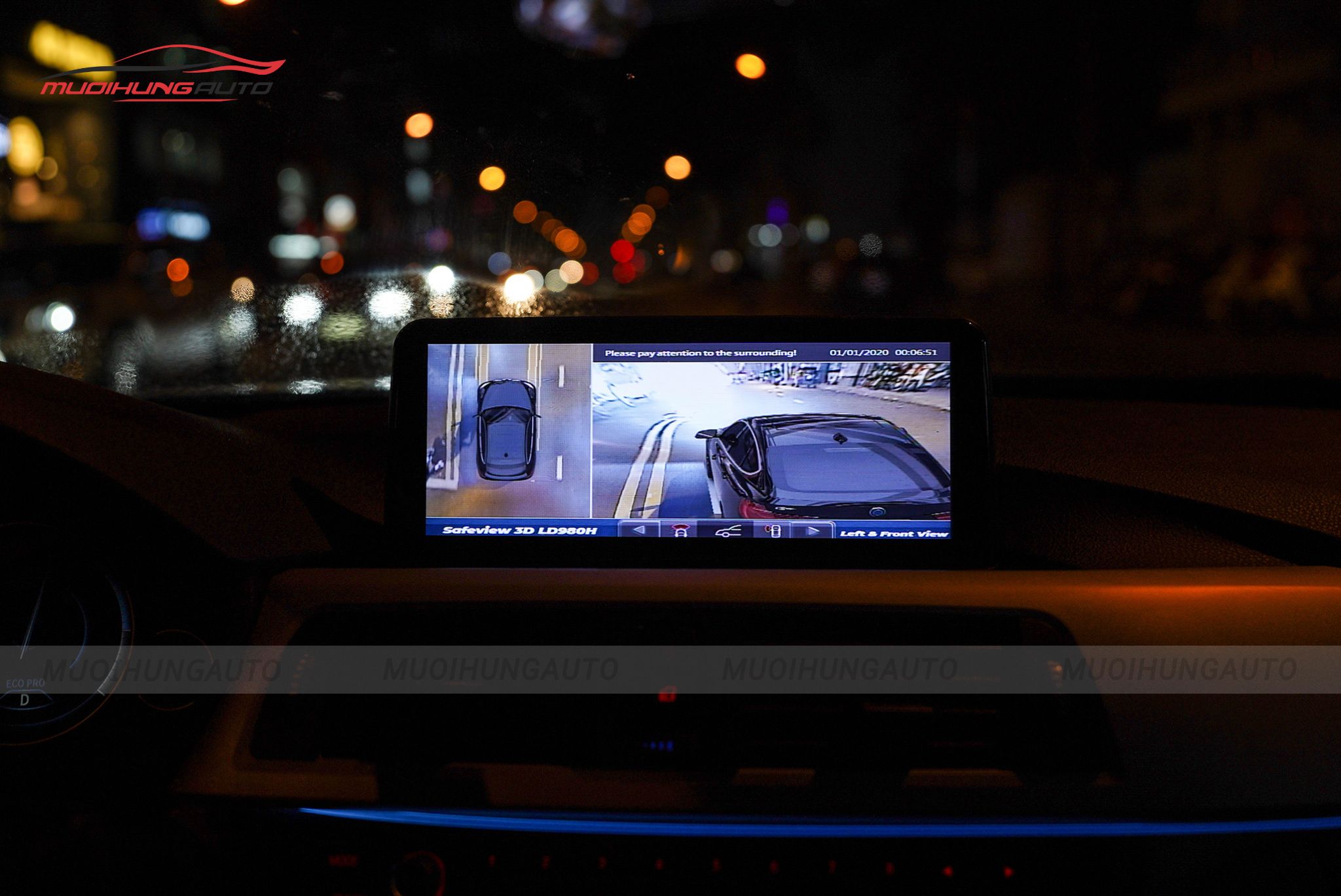 Camera 360 độ cho BMW 320i