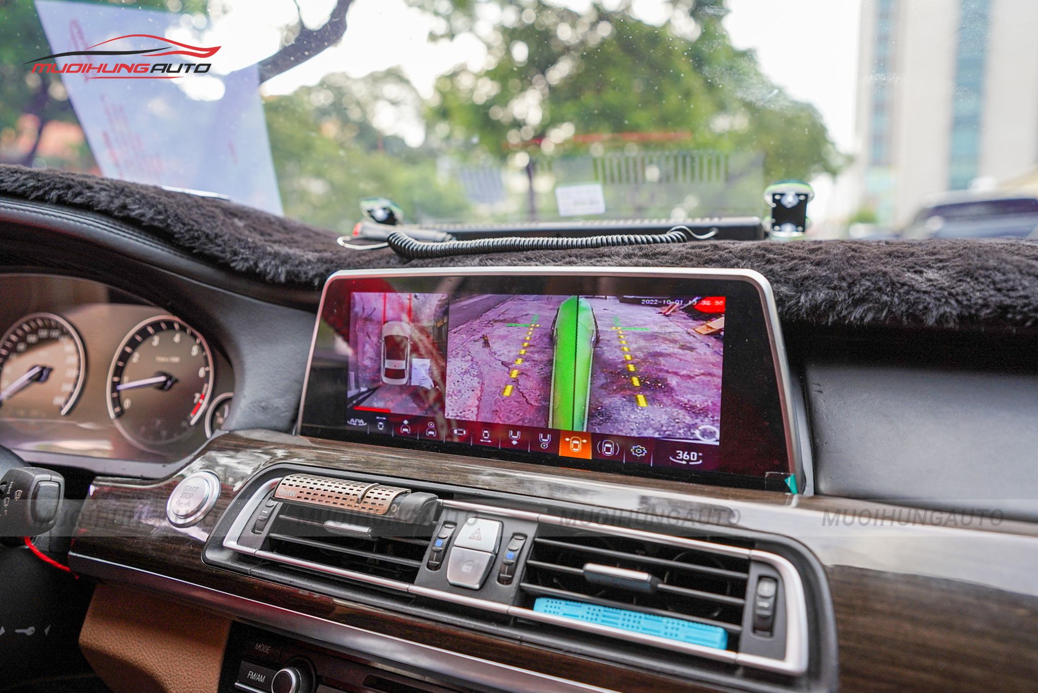 Camera 360 độ cho BMW 750Li