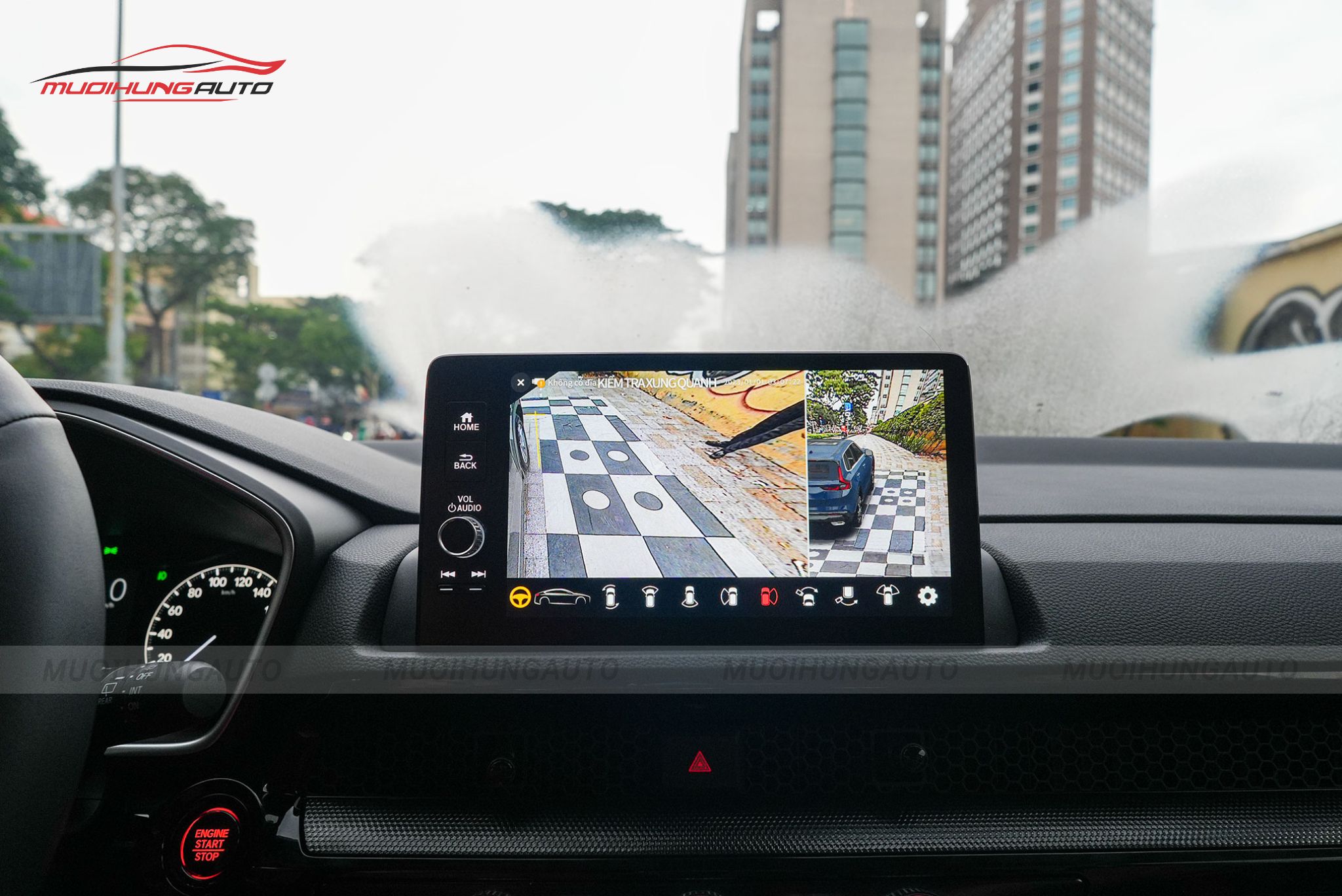 Camera 360 độ cho Honda CRV 2024