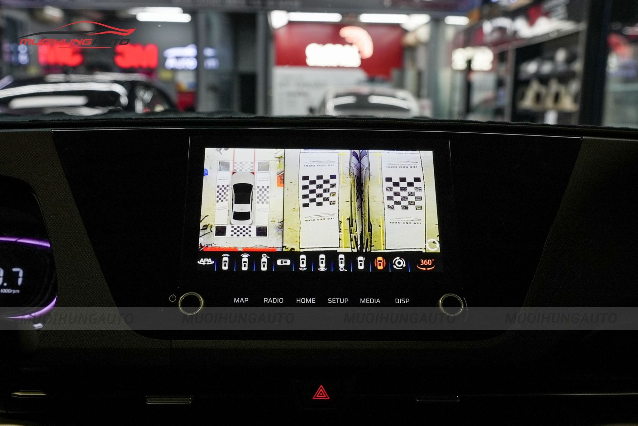 Camera 360 độ cho Kia Carens 2023