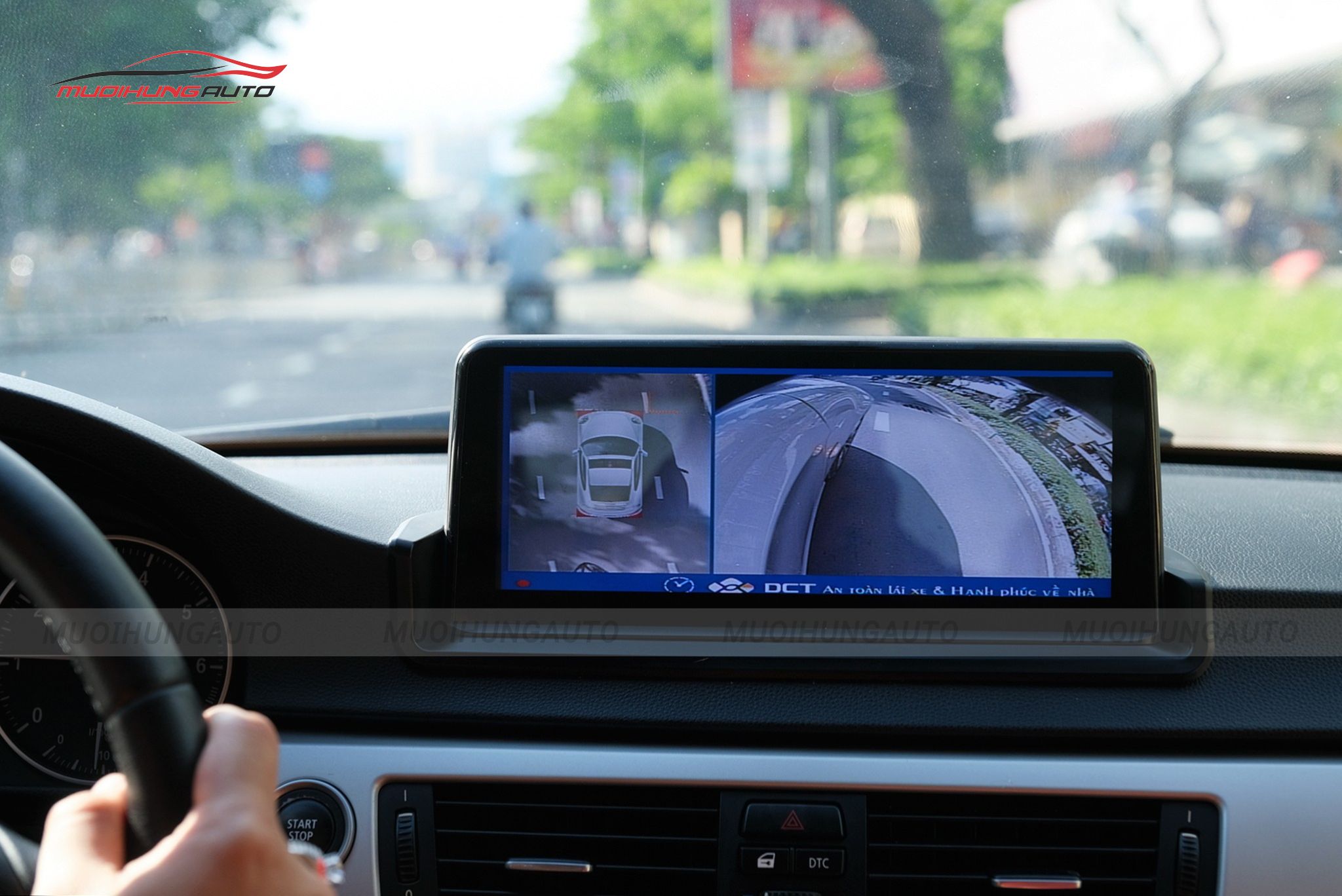 Camera 360 độ cho ô tô BMW 320i 2008