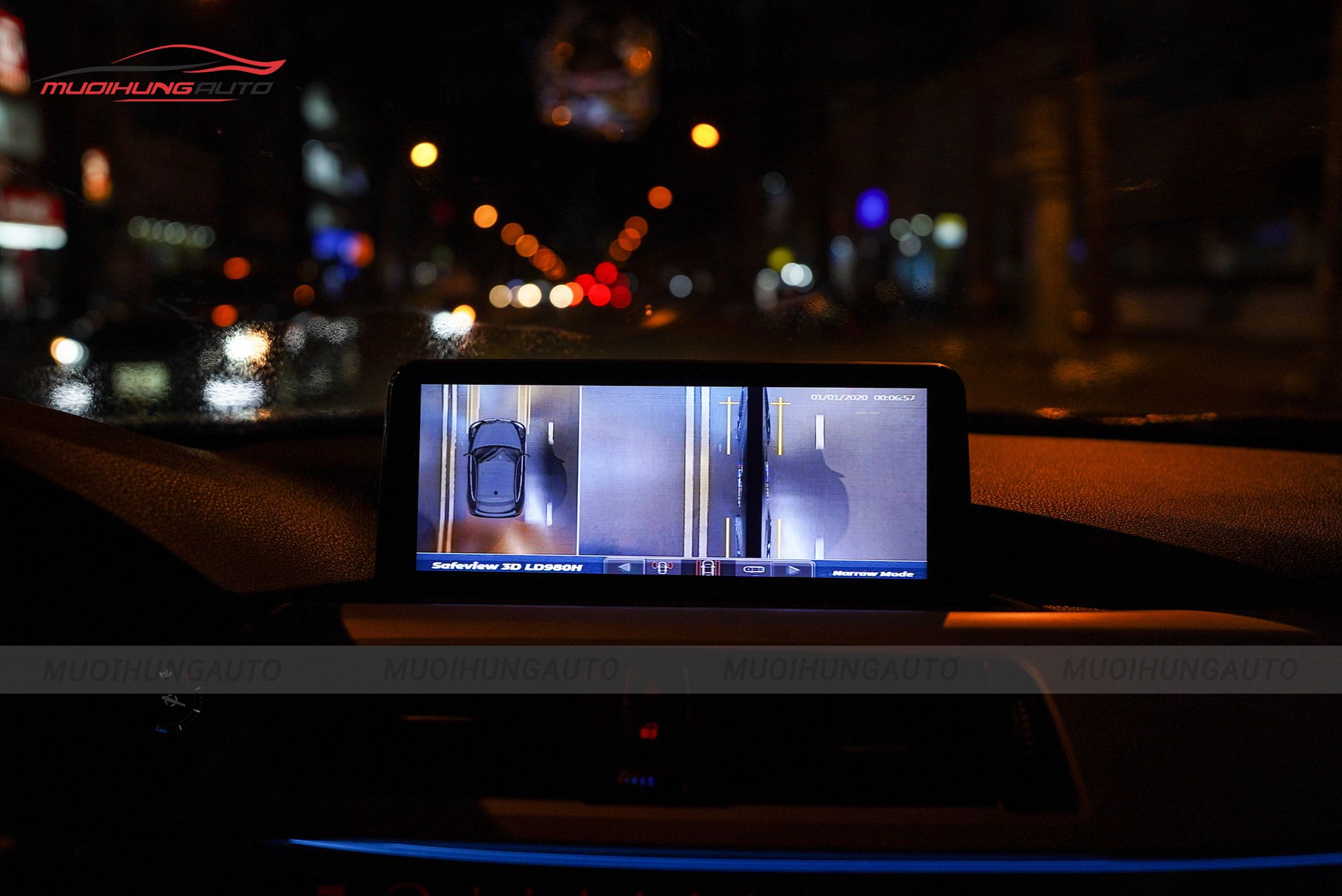 Camera 360 độ cho ô tô BMW 320i