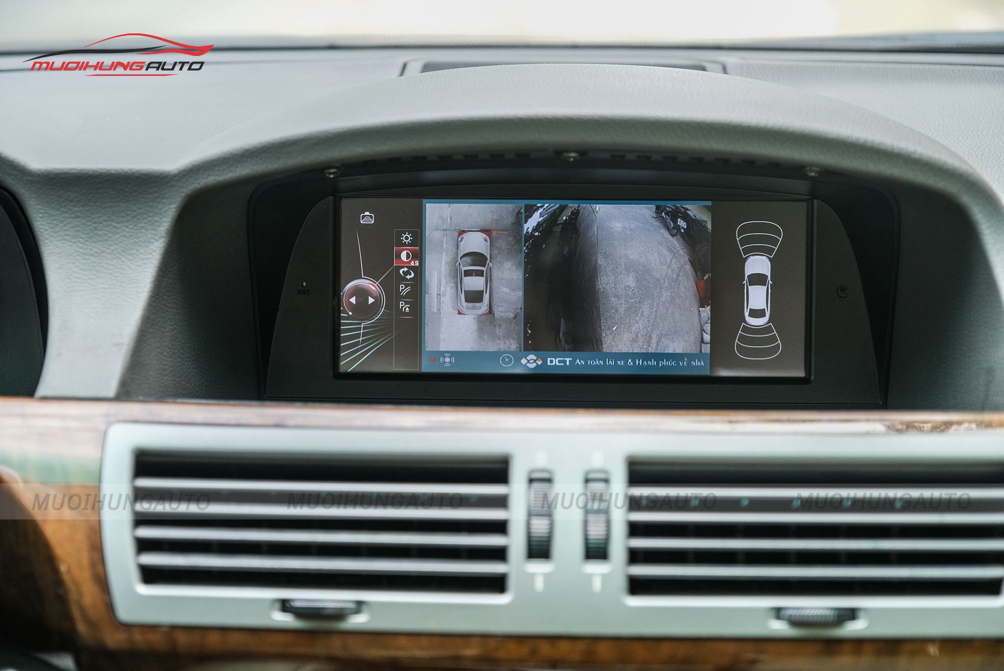 Camera 360 độ cho ô tô BMW 745i