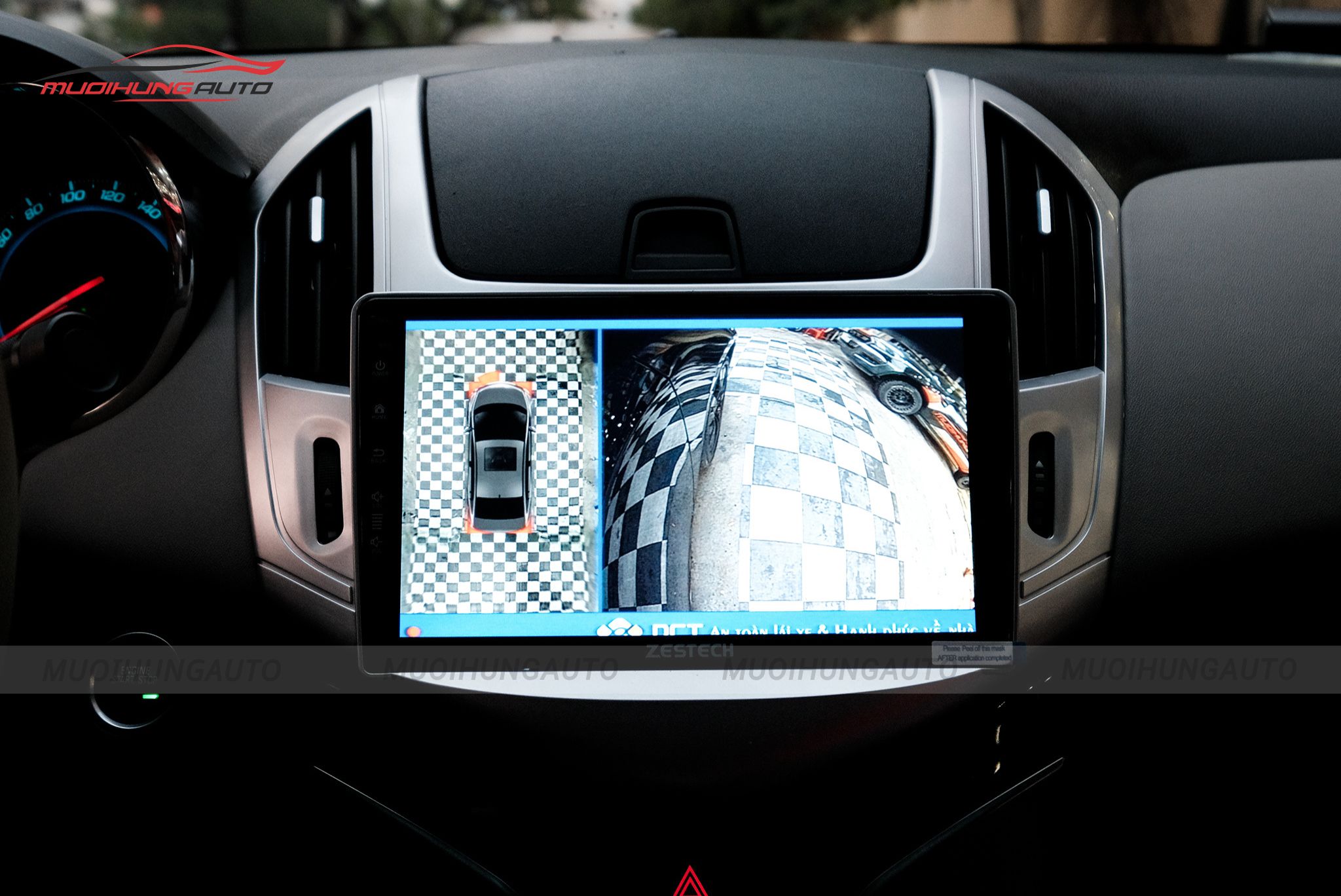 Camera 360 độ cho ô tô Chevrolet Cruze