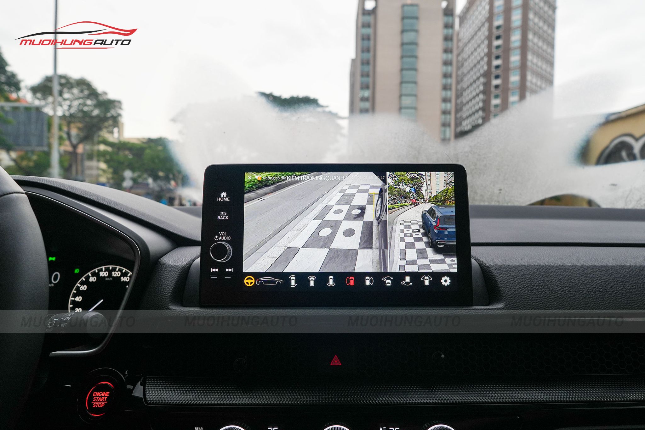 Camera 360 độ cho ô tô Honda CRV 2024