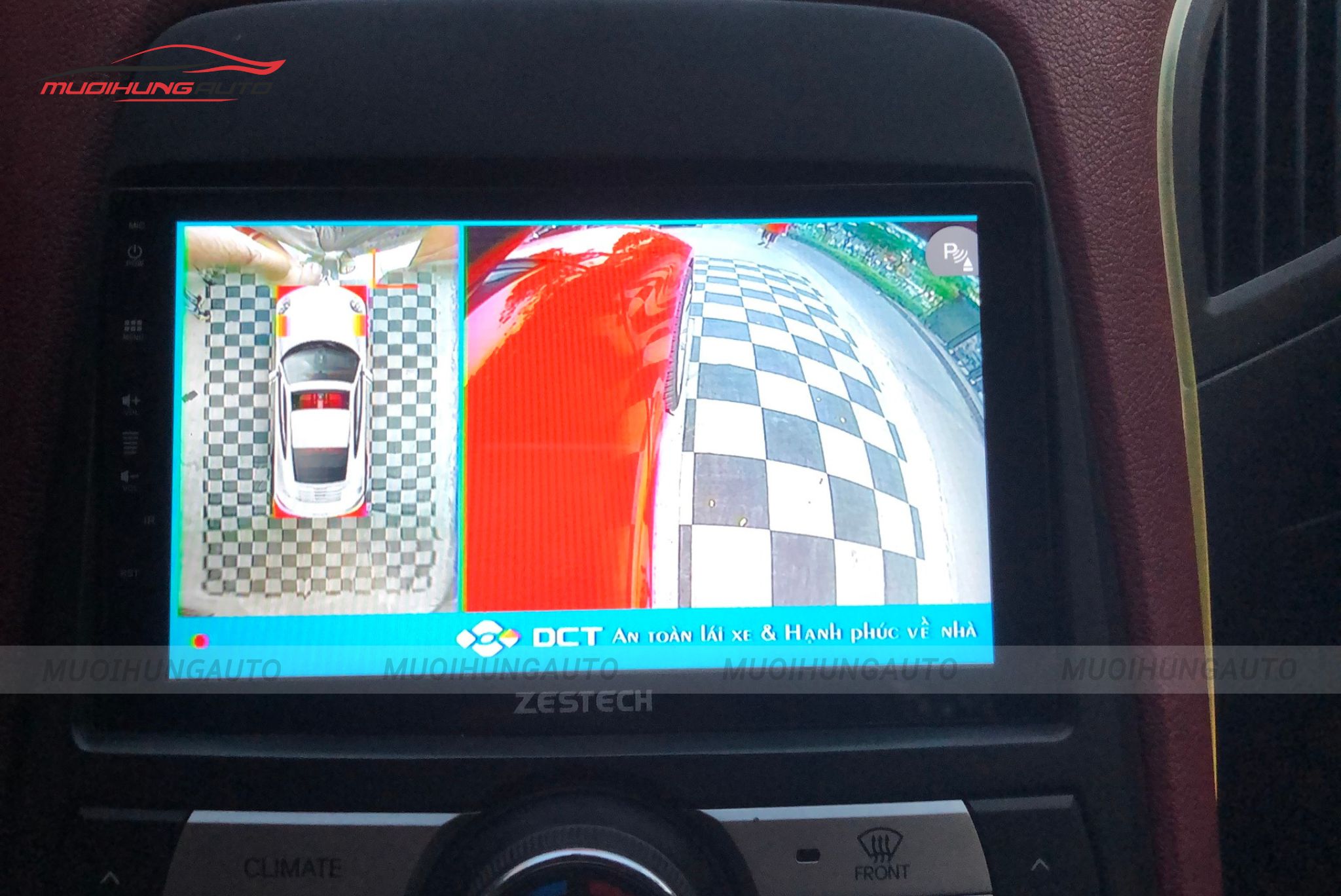 Camera 360 độ cho ô tô Hyundai Genesis 2008