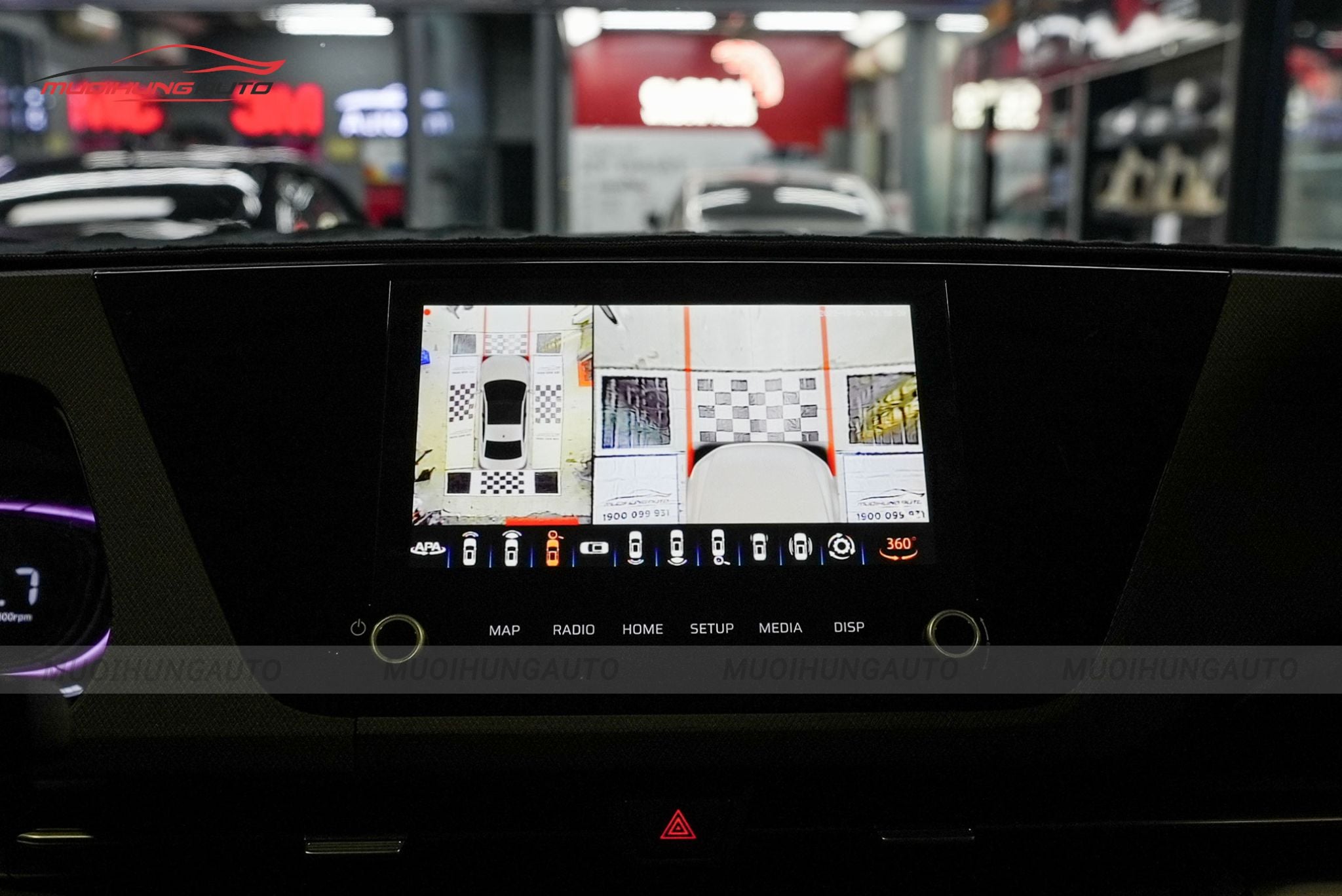 Camera 360 độ cho ô tô Kia Carens 2023