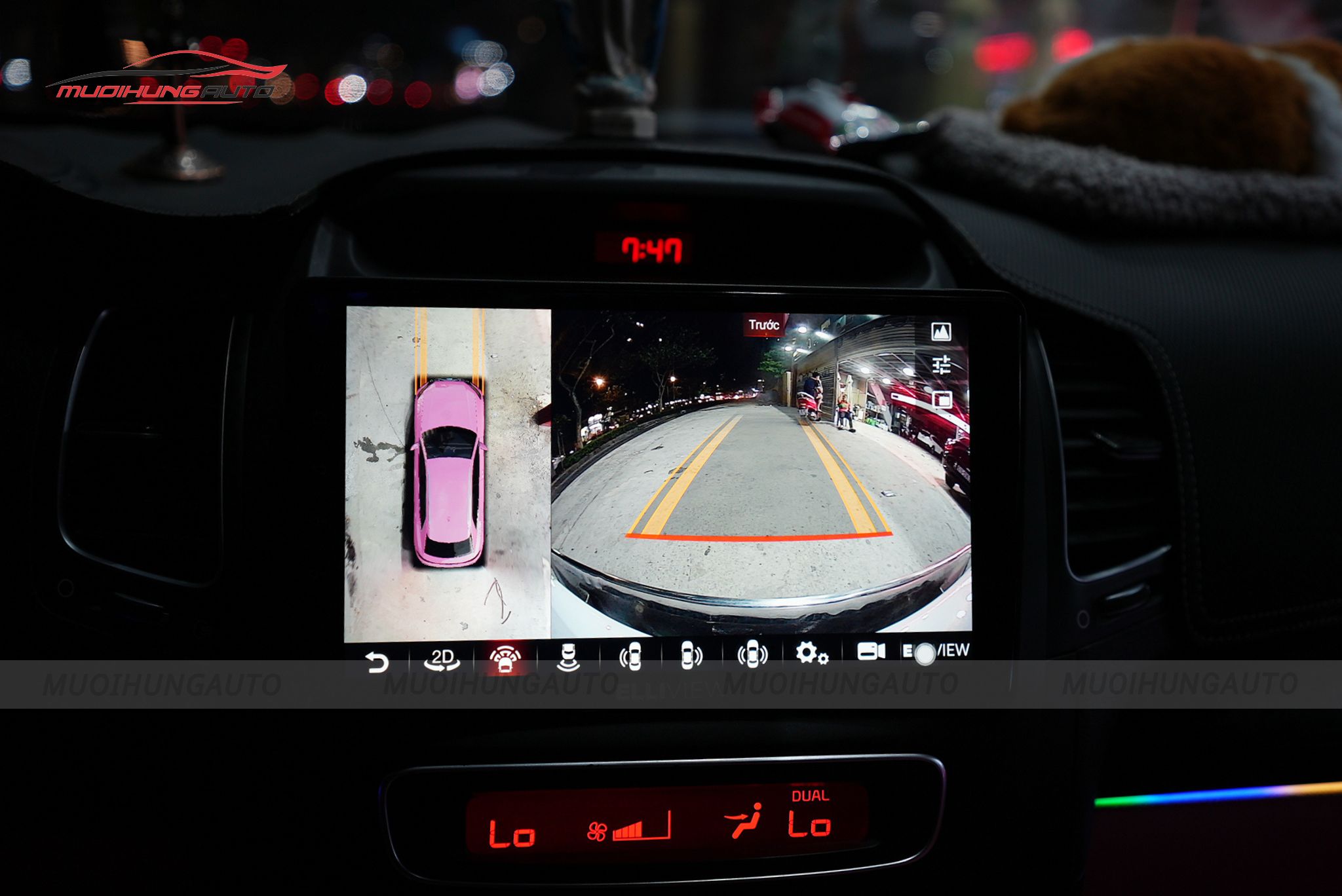 Camera 360 độ cho ô tô Kia Sorento