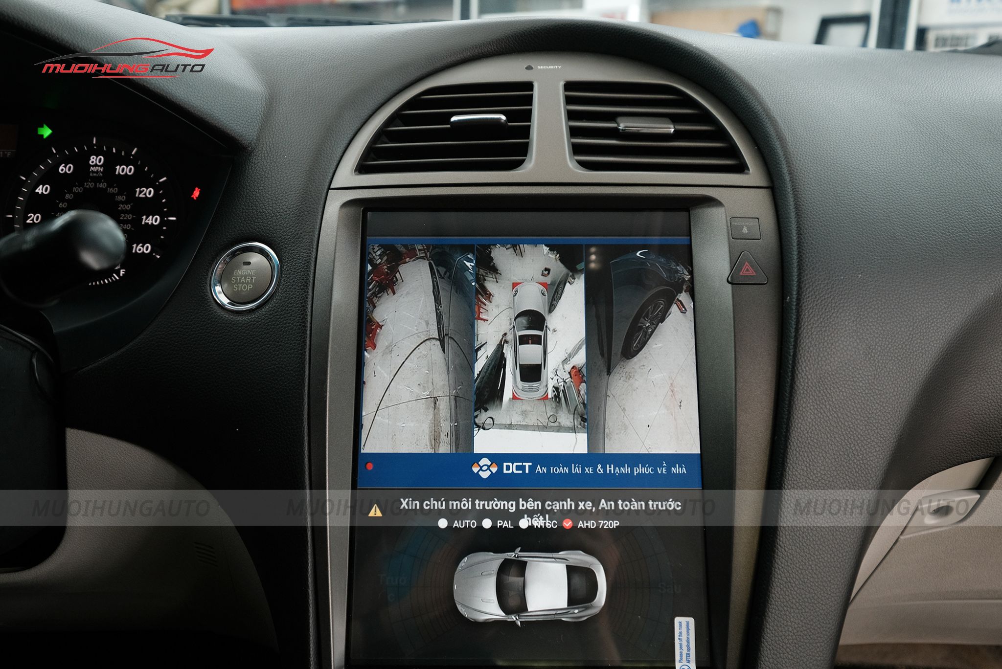 Camera 360 độ cho ô tô Lexus ES350 2008