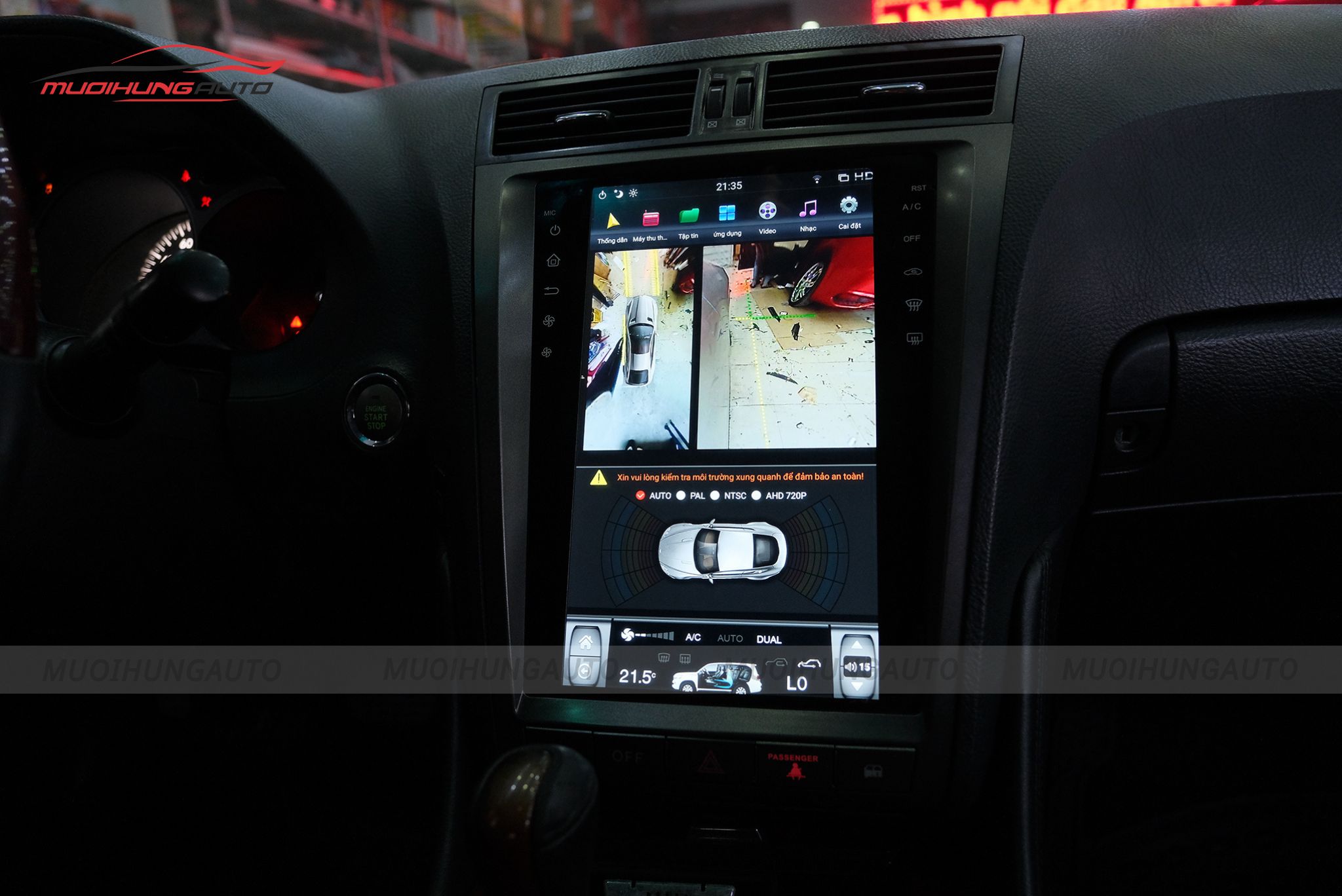 Camera 360 độ cho ô tô Lexus GS300 2008