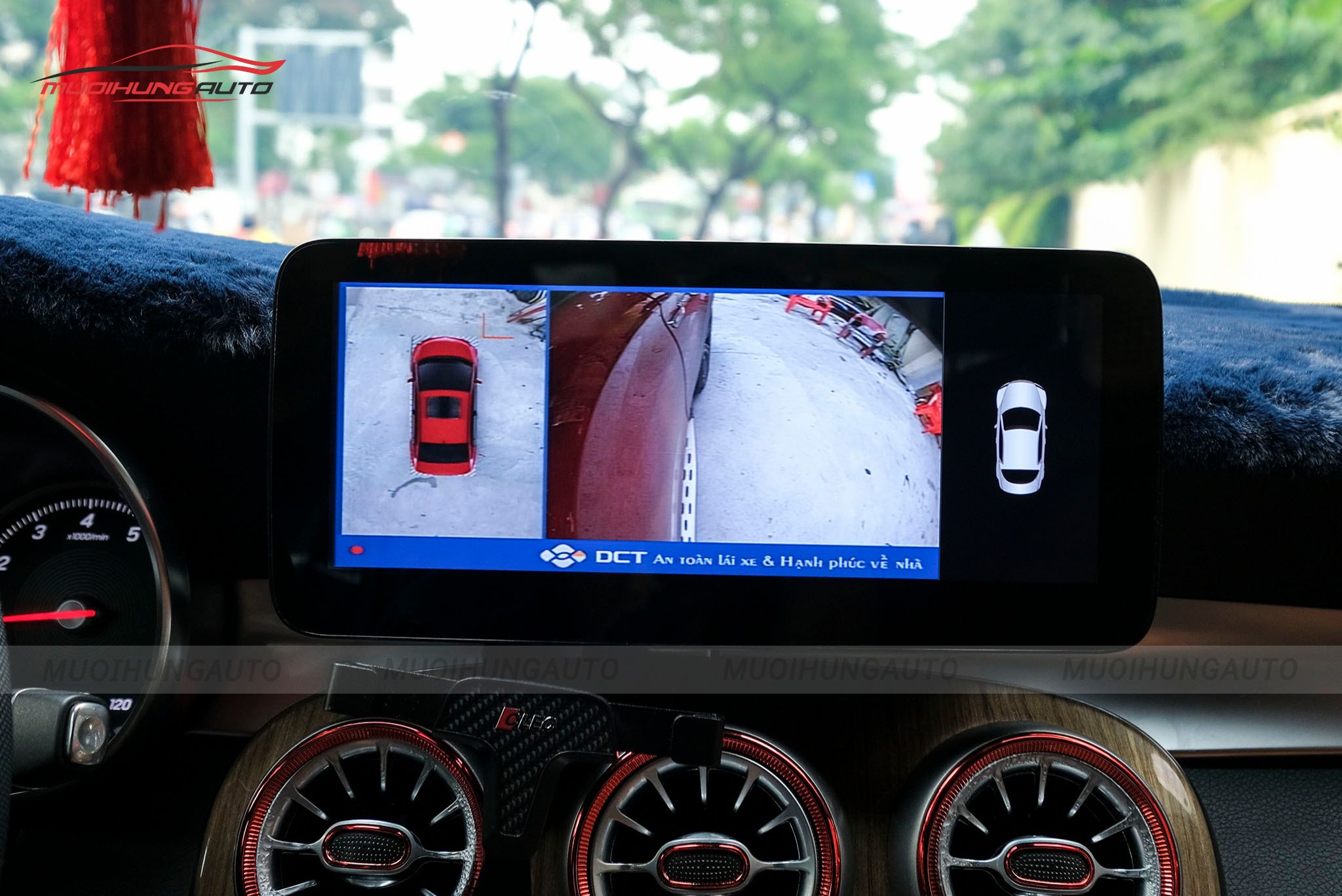 Camera 360 độ cho ô tô Mercedes GLC250