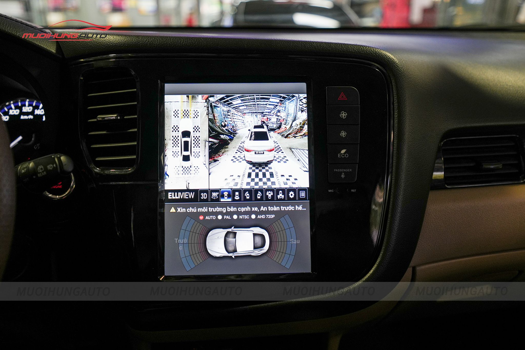 Camera 360 độ cho ô tô Mitsubishi Outlander 2020