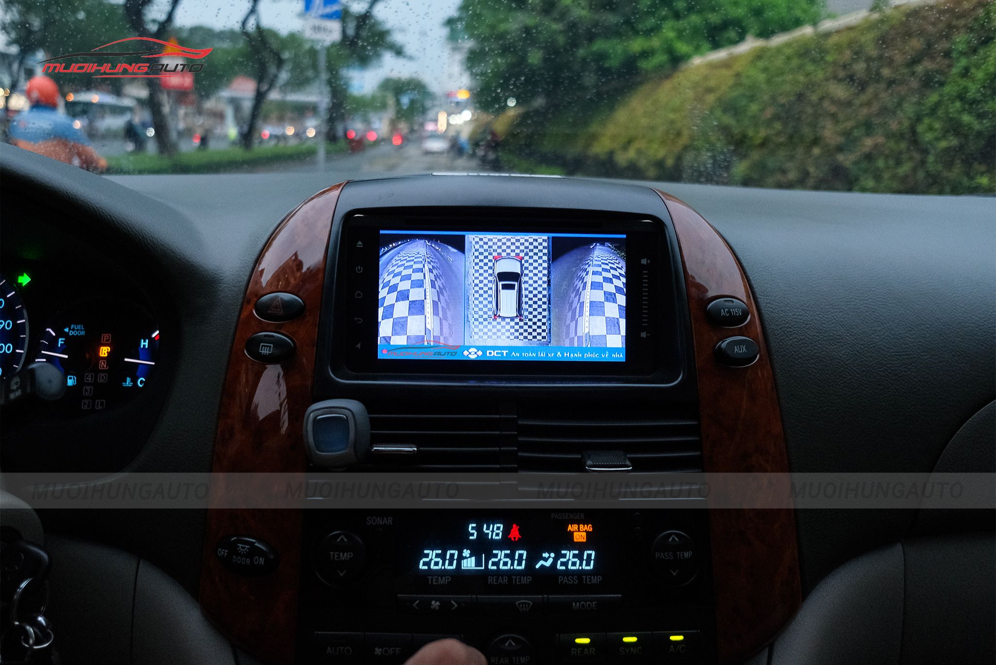 Camera 360 độ cho ô tô Toyota Sienna 2008