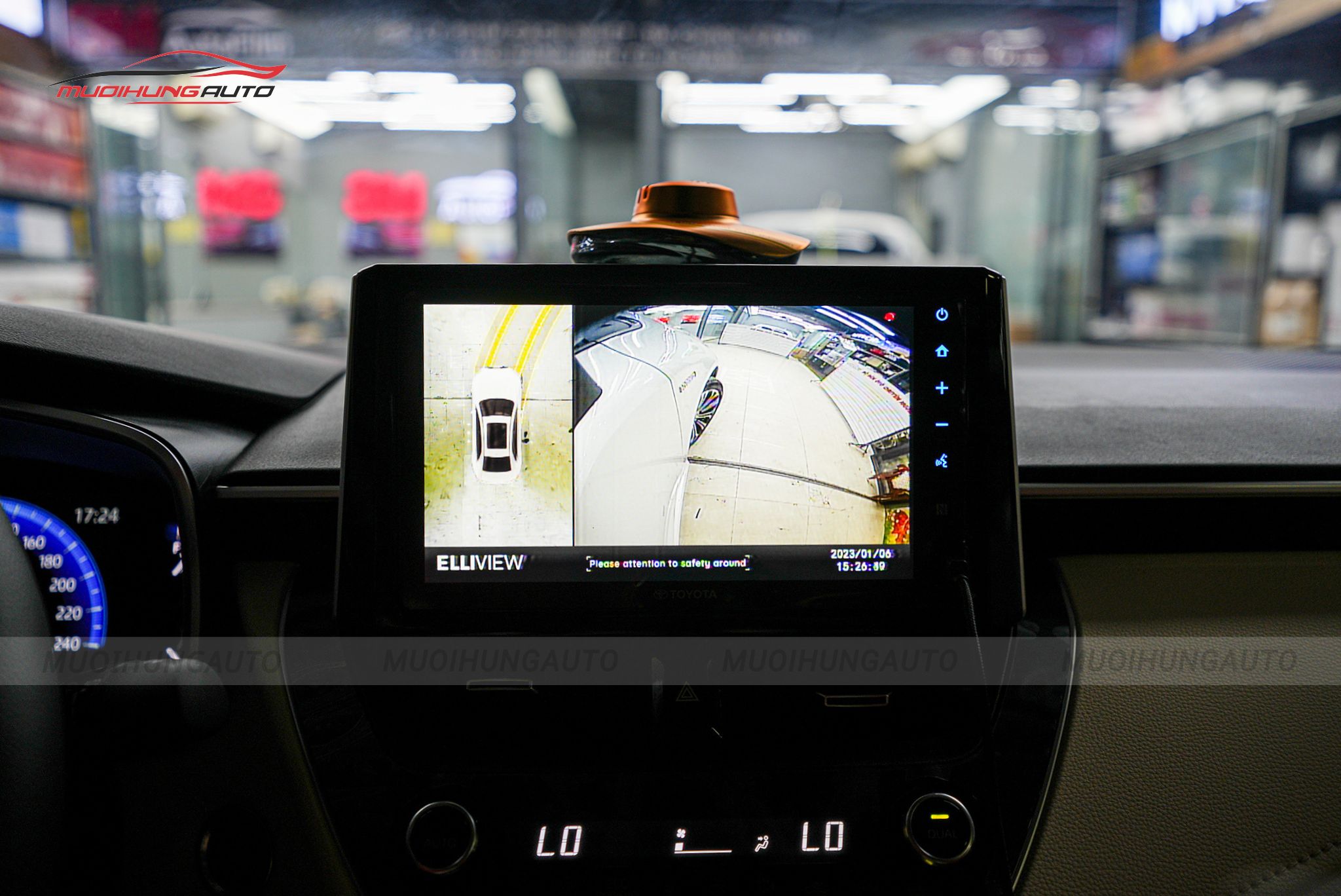 Camera 360 độ cho Toyota Altis 2022