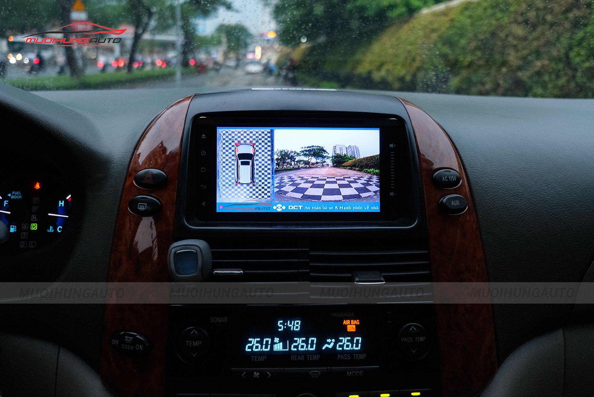 Camera 360 độ cho Toyota Sienna 2008