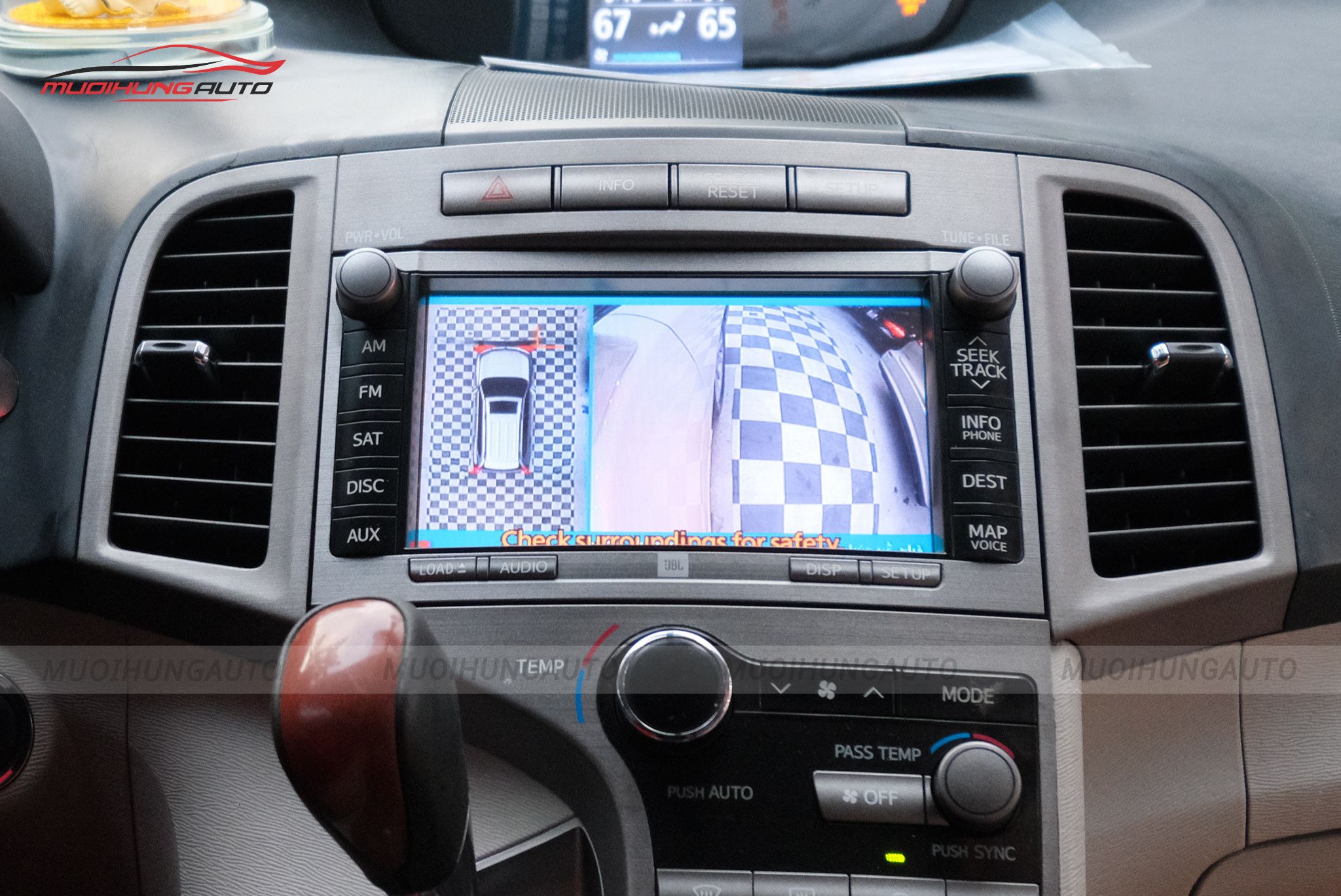 Camera 360 độ cho Toyota Venza