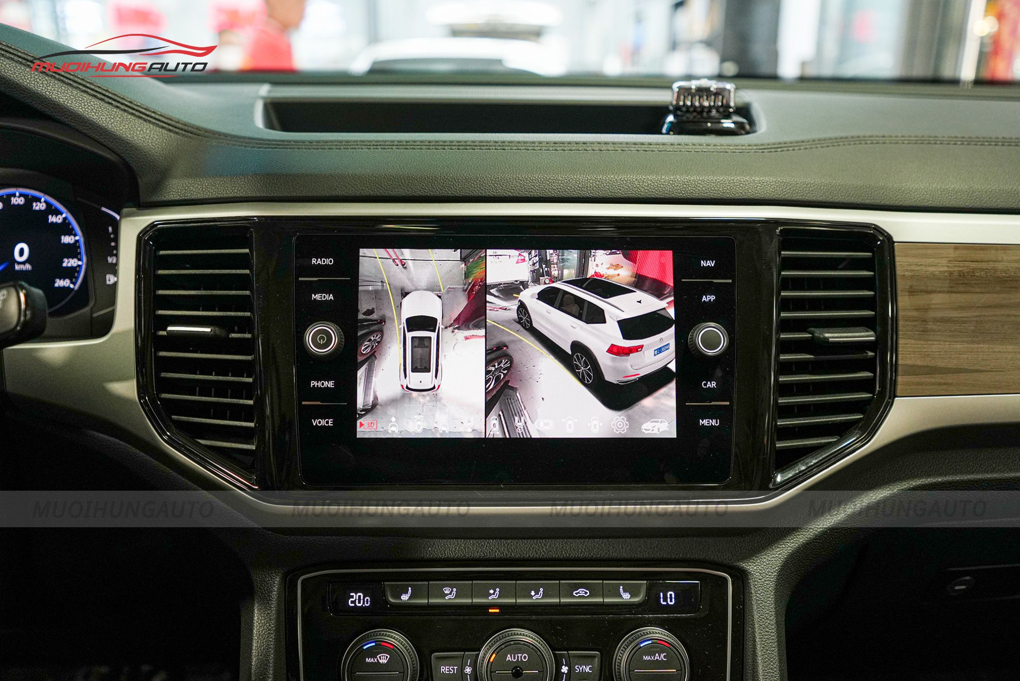 Camera 360 độ cho Volkswagen Teramont 2021