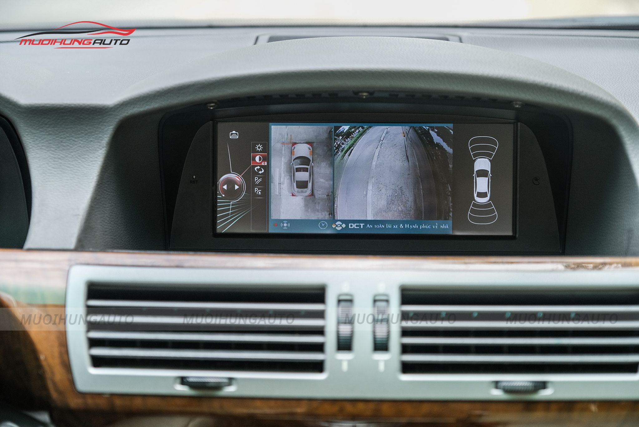 Camera 360 độ cho xe BMW 745i