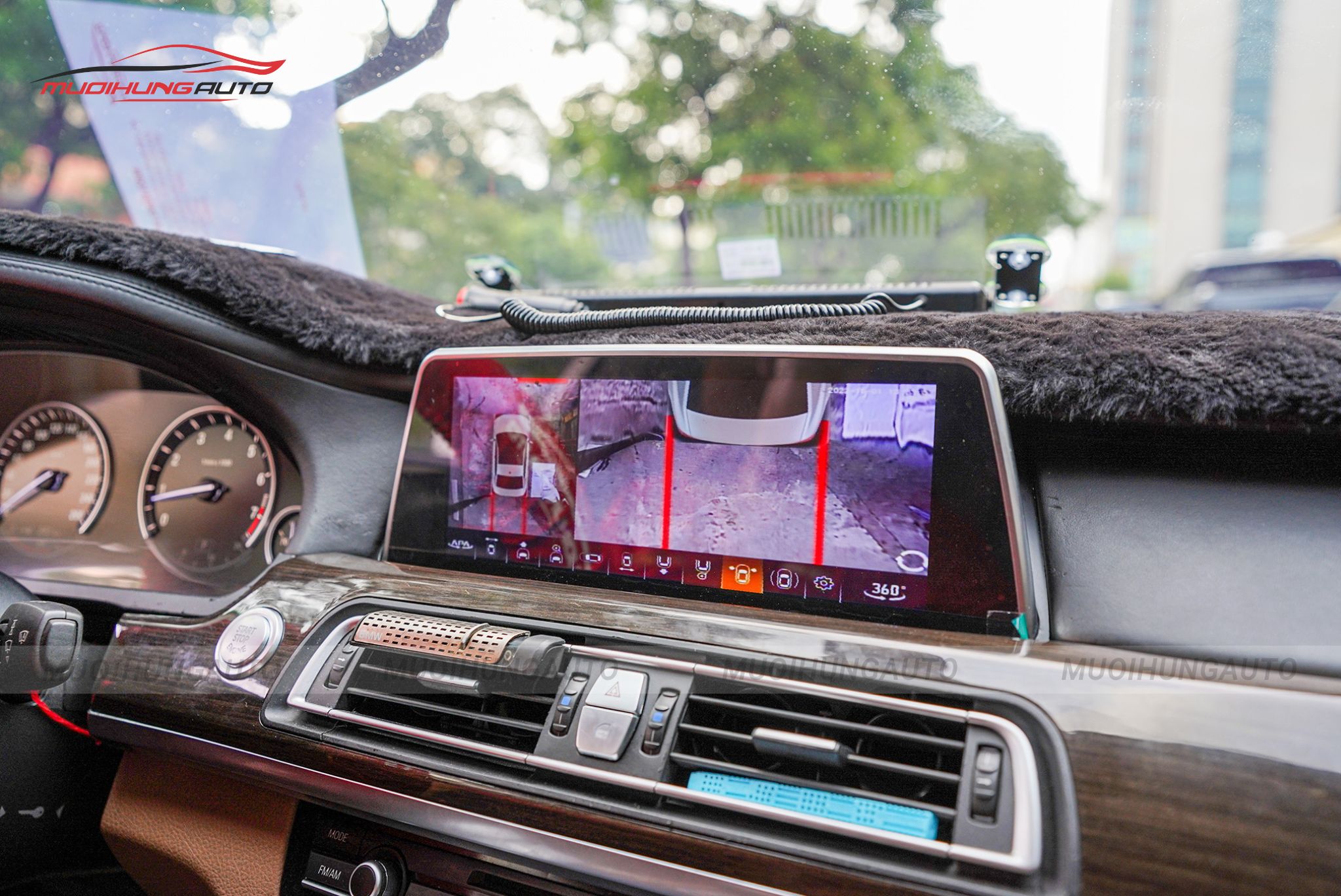 Camera 360 độ cho xe BMW 750Li