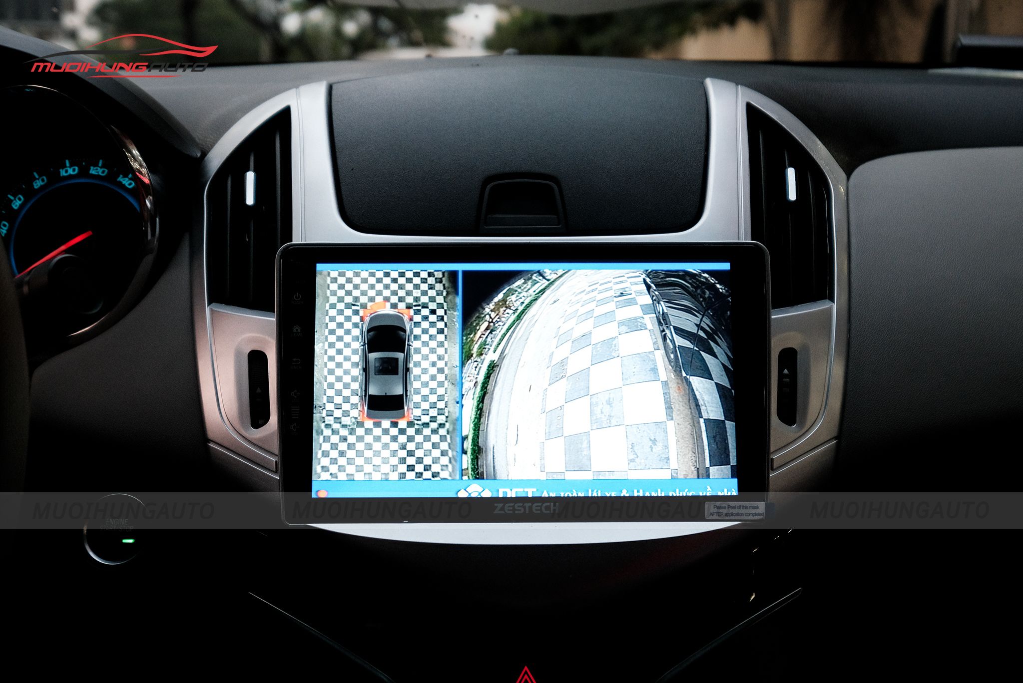 Camera 360 độ cho xe Chevrolet Cruze