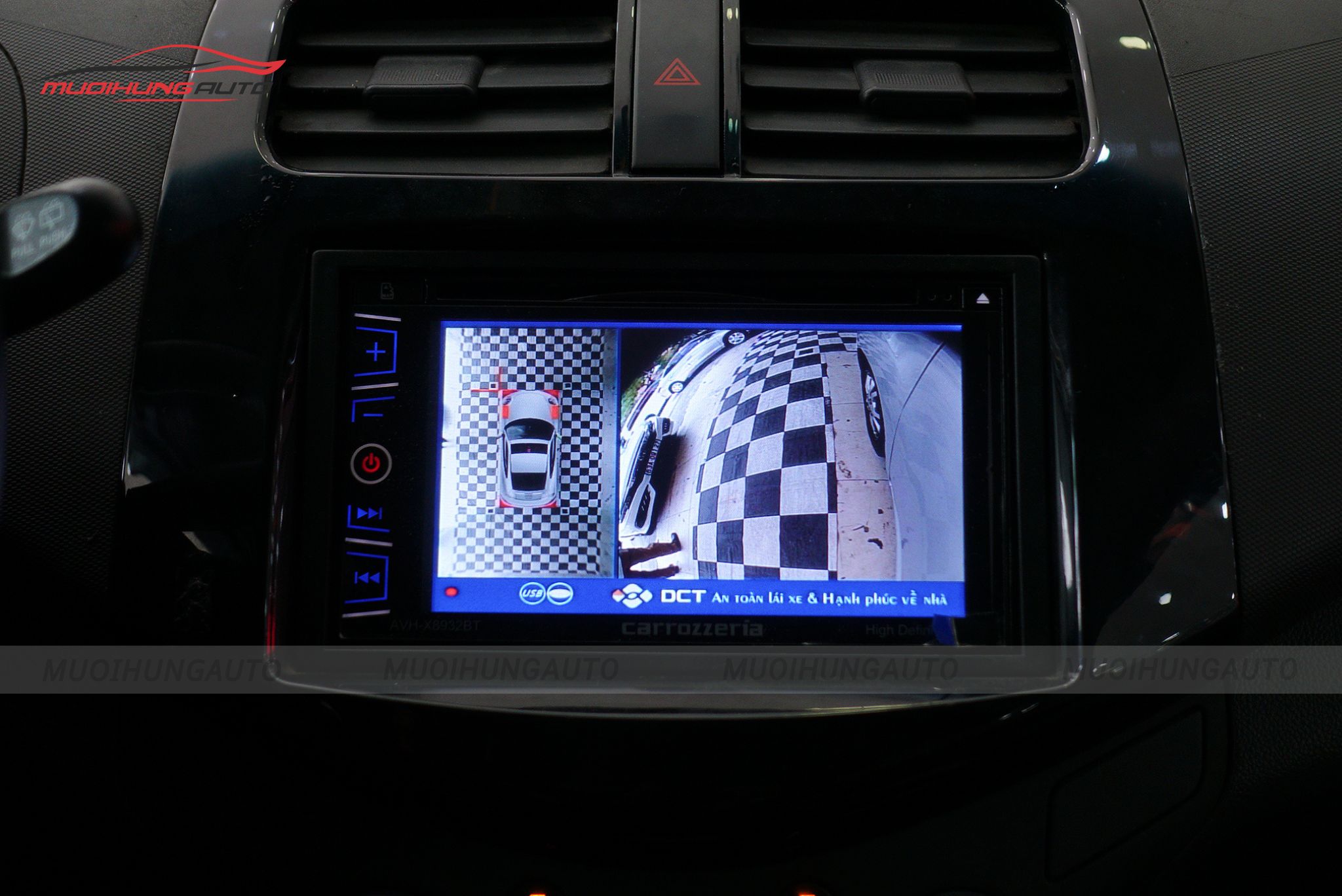 Camera 360 độ cho xe Chevrolet Spark