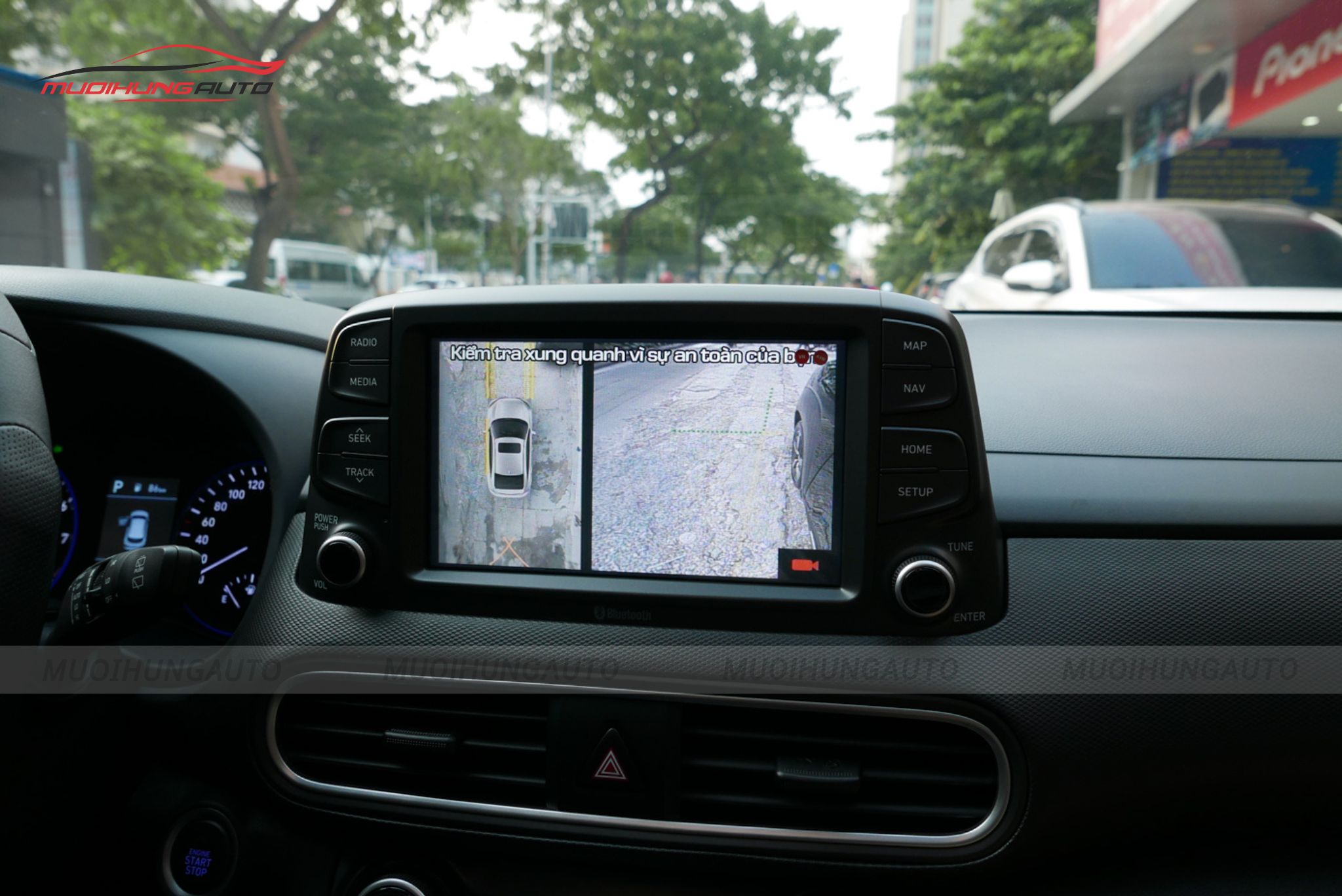 Camera 360 độ cho xe Hyundai Kona