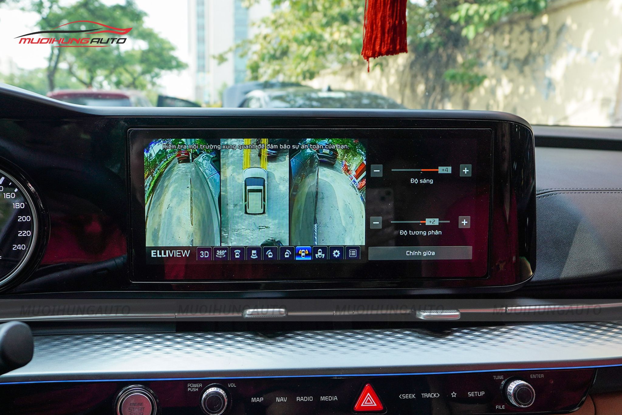 Camera 360 độ cho xe Kia Carnival