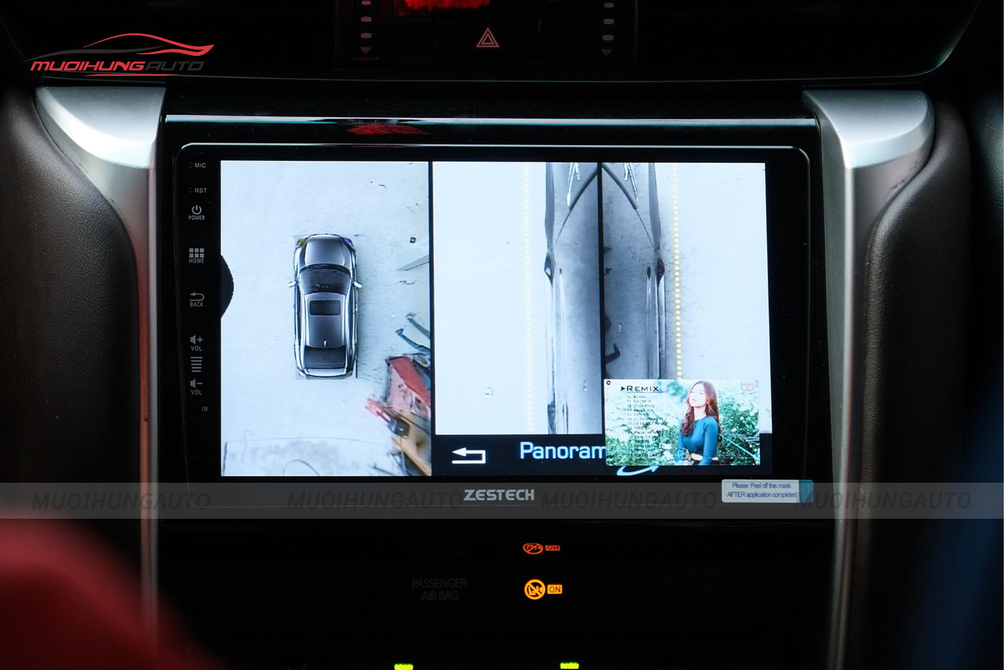 Camera 360 độ cho xe Toyota Fortuner 2018