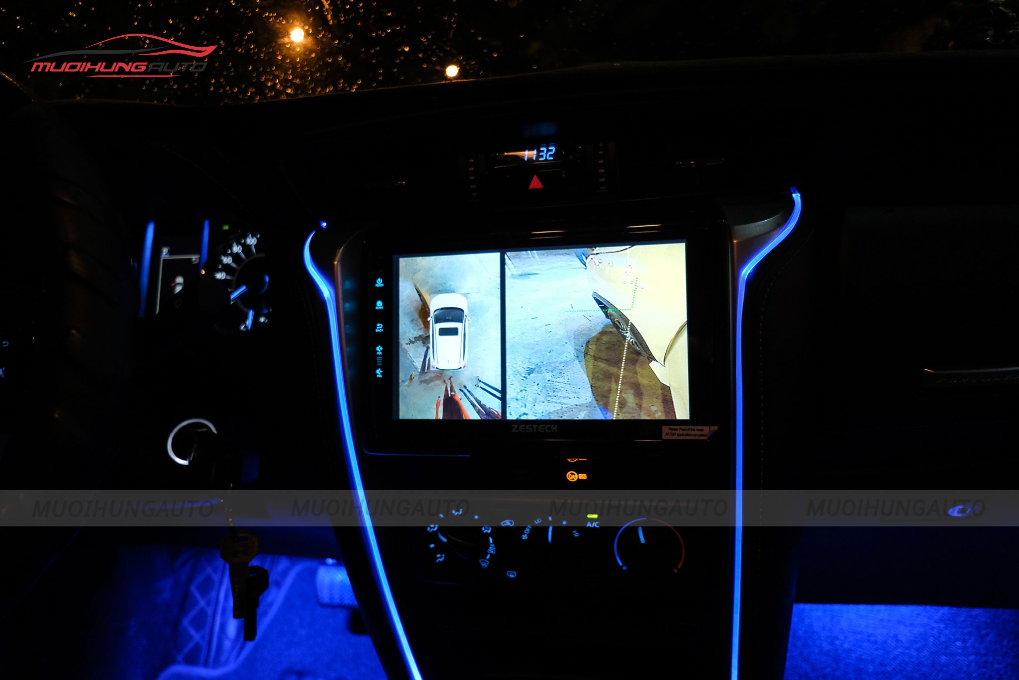 Camera 360 độ cho xe Toyota Fortuner 2020