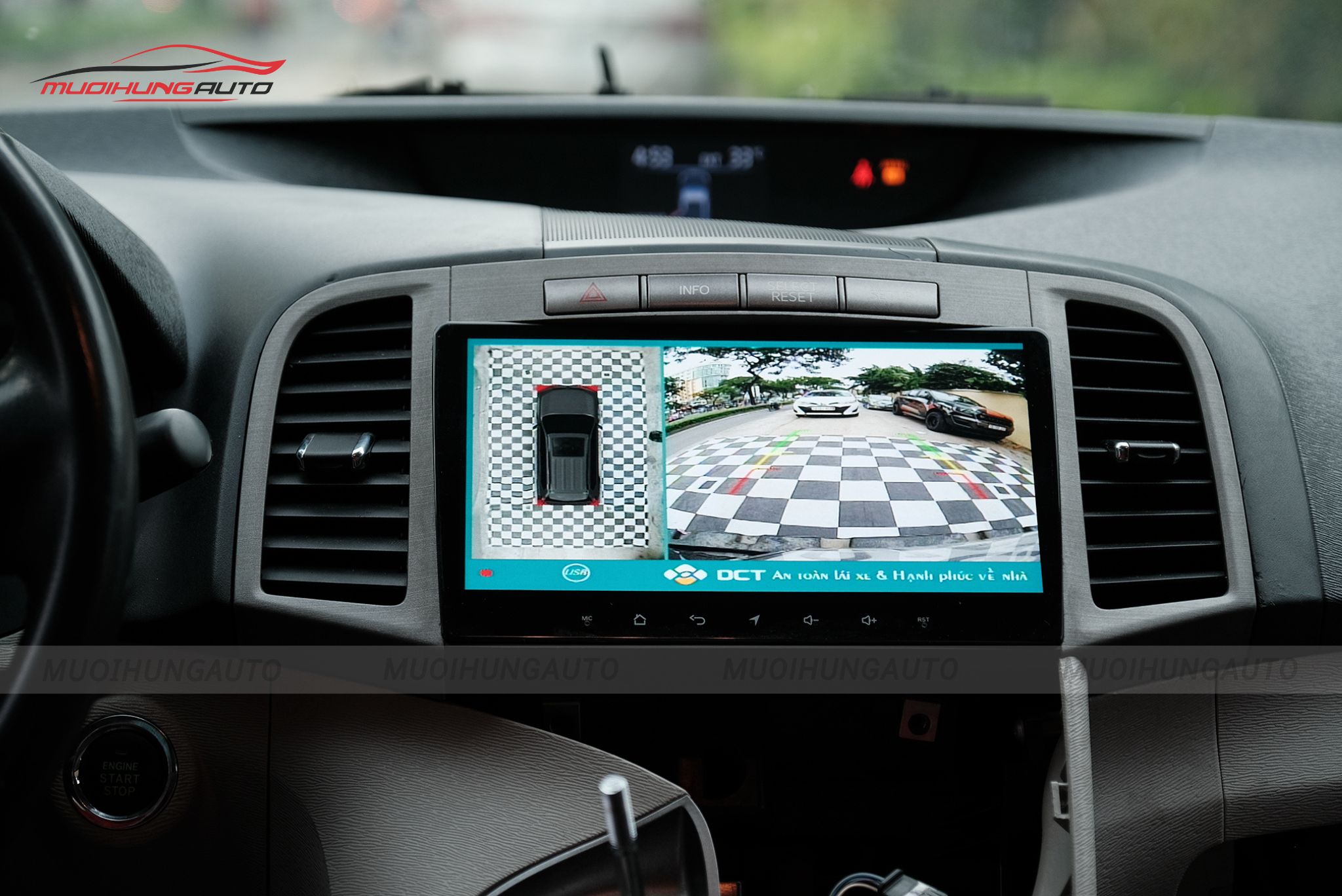 Camera 360 độ cho xe Toyota Venza 2009