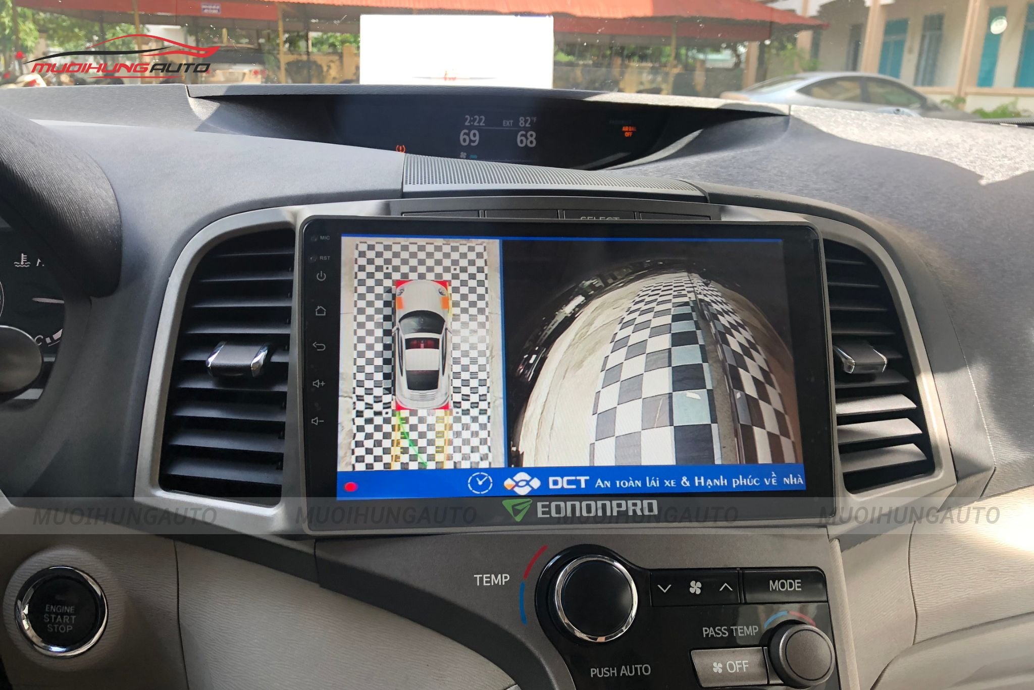 Camera 360 độ cho xe Toyota Venza 2010