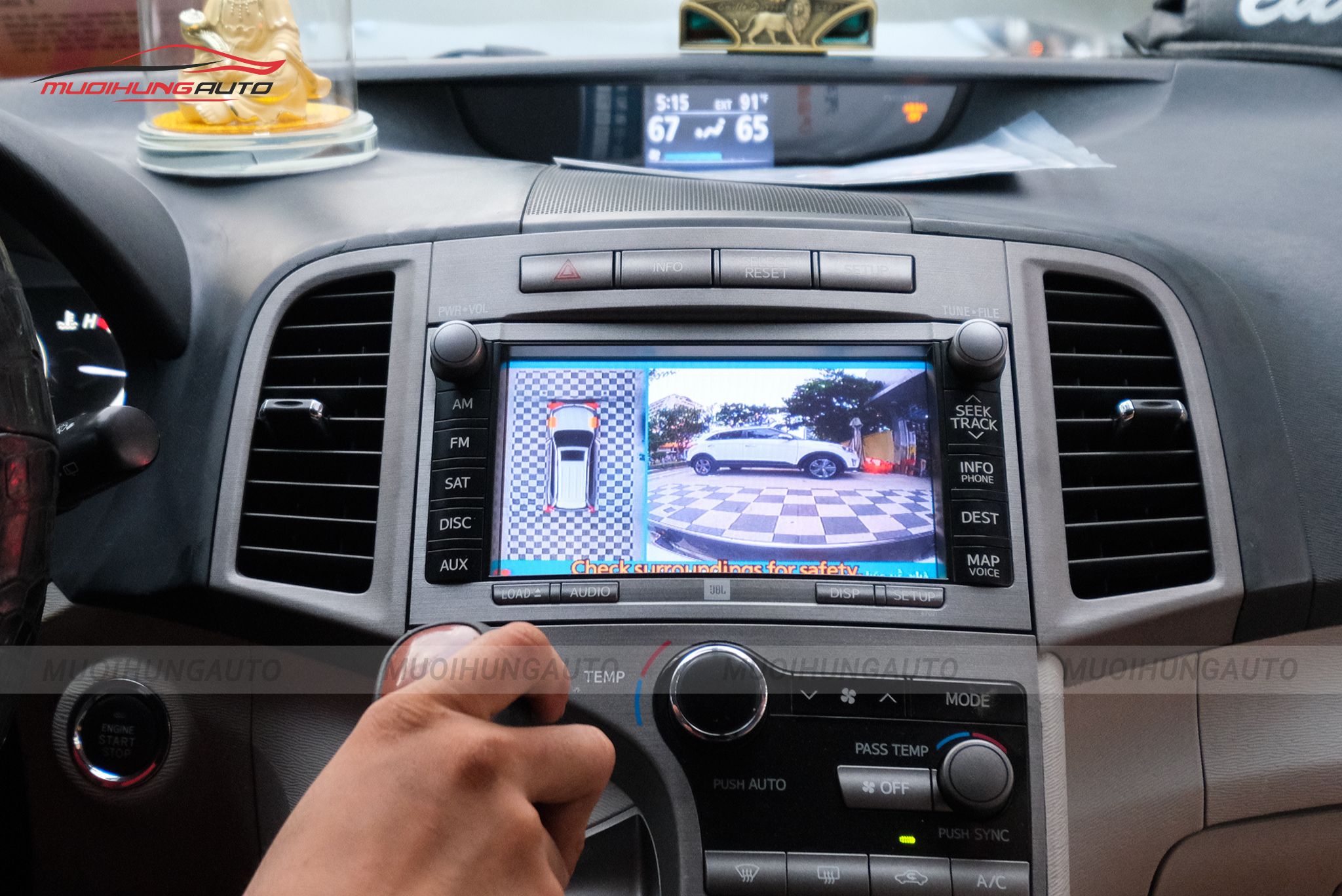 Camera 360 độ cho xe Toyota Venza