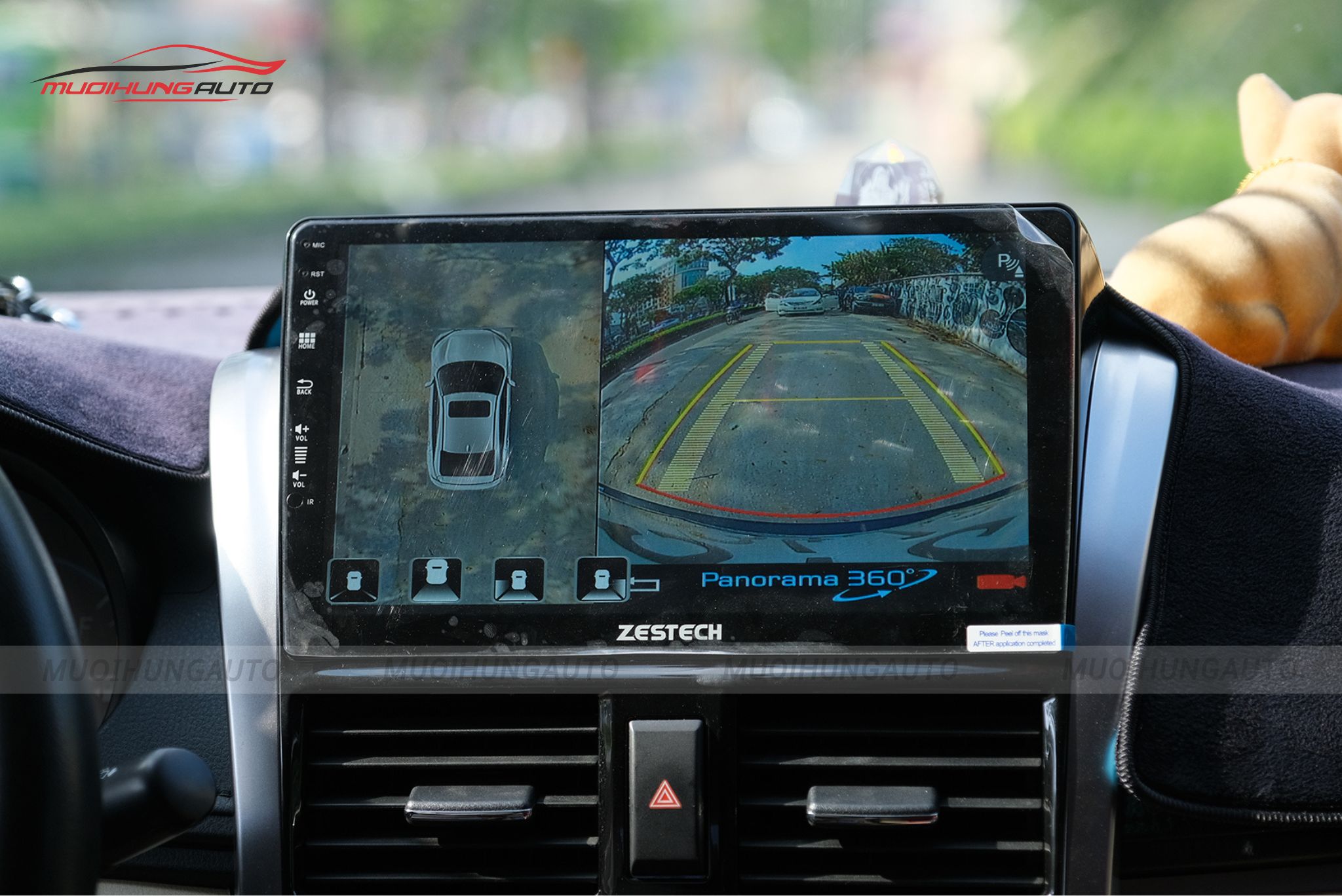 Camera 360 độ cho xe Toyota Vios