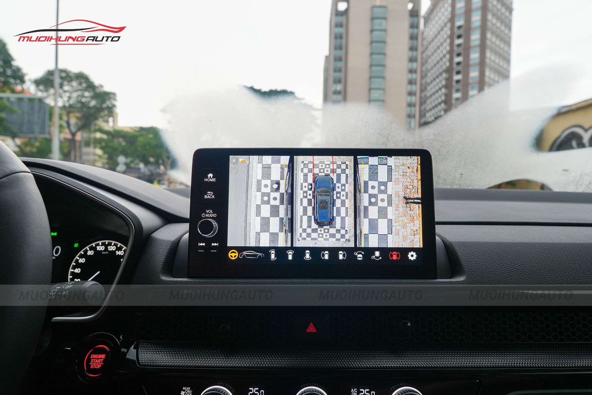 Camera 360 độ Honda CRV 2024