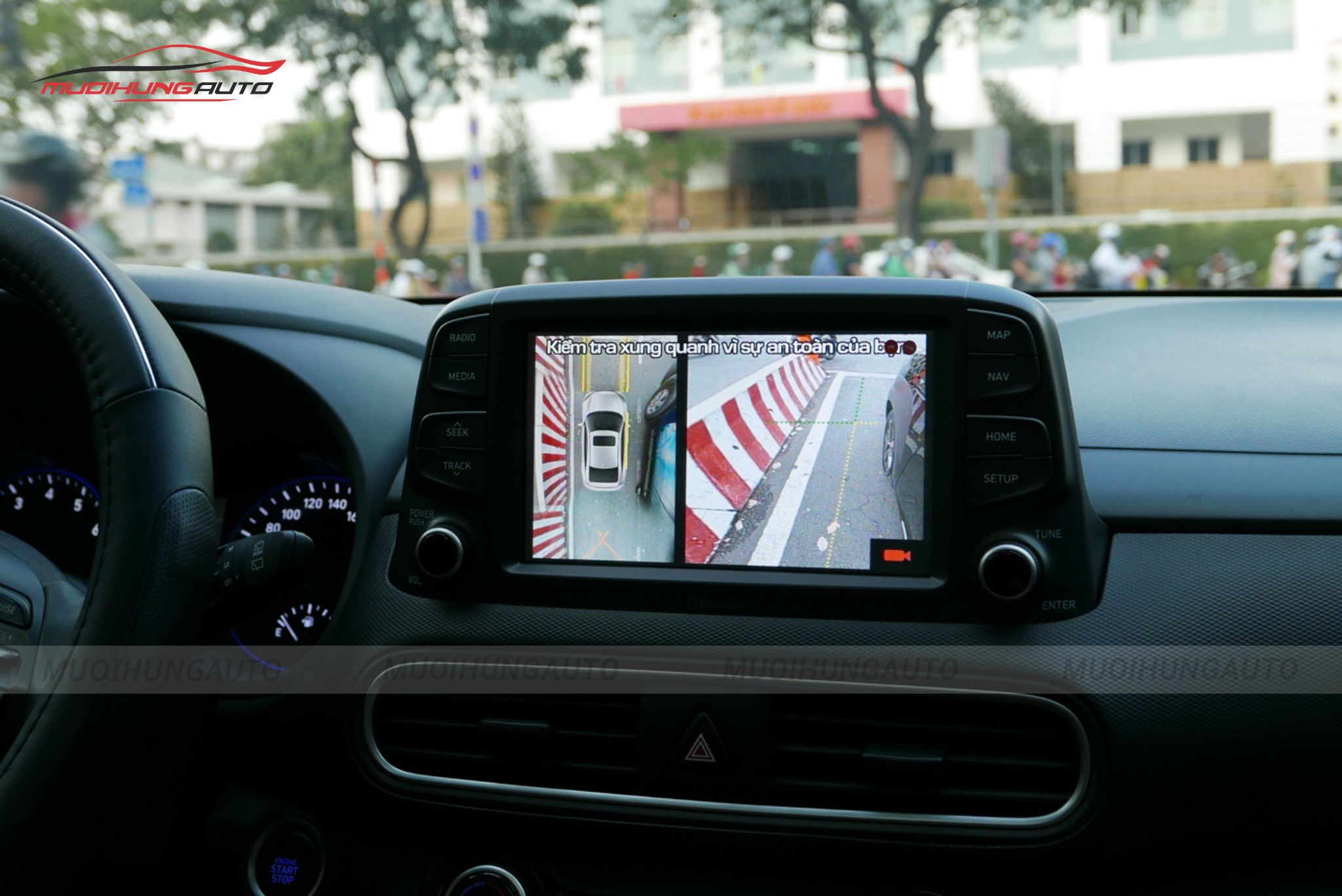 Camera 360 độ Hyundai Kona