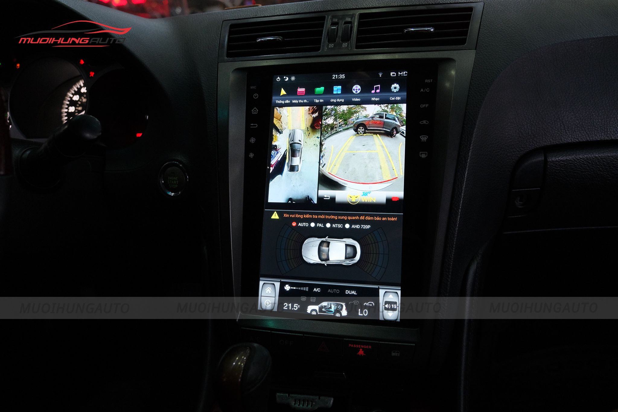 Camera 360 độ Lexus GS300 2008