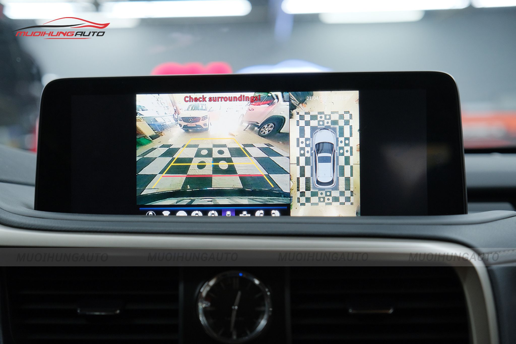 Camera 360 độ Lexus RX300