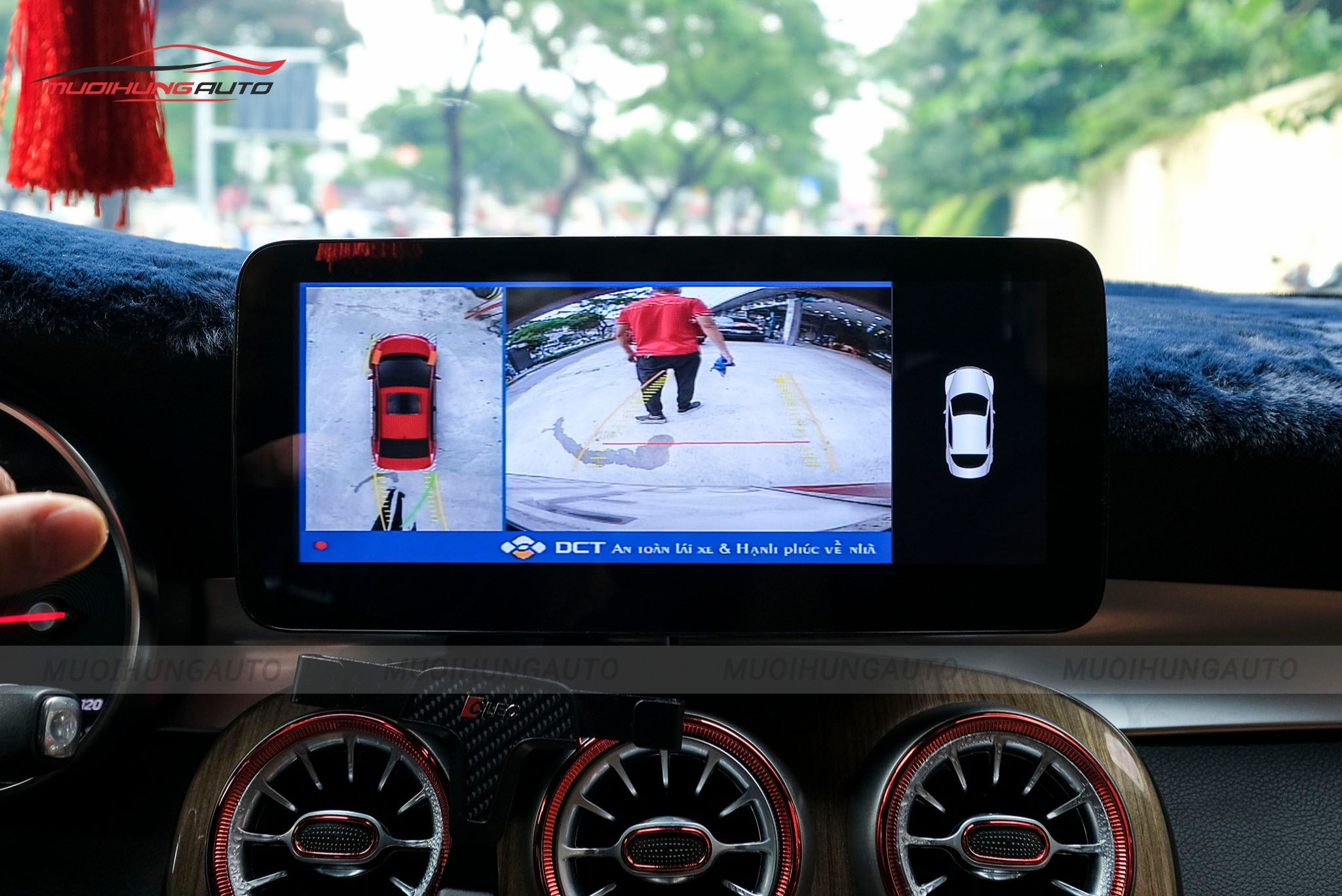 Camera 360 độ Mercedes GLC250