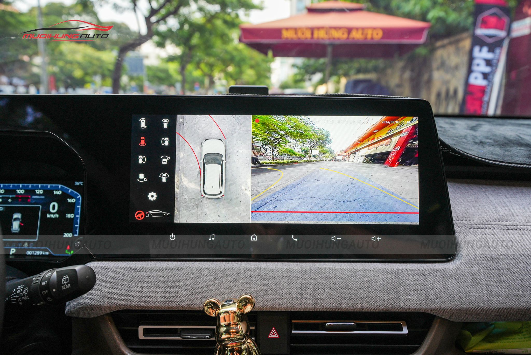 Camera 360 độ Mitsubishi Xforce 2024