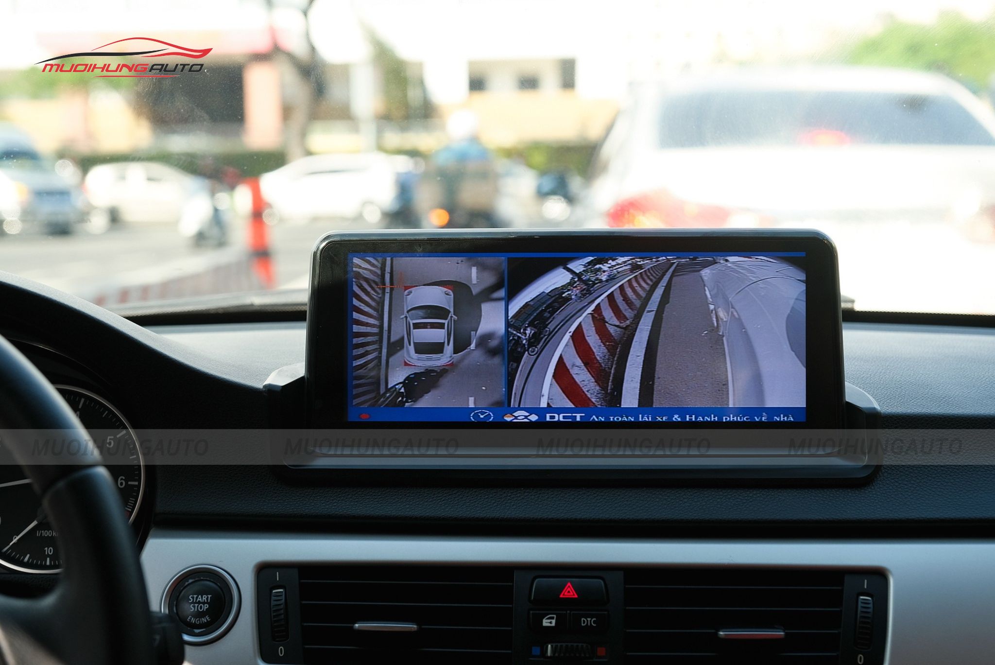 Camera 360 độ ô tô BMW 320i 2008