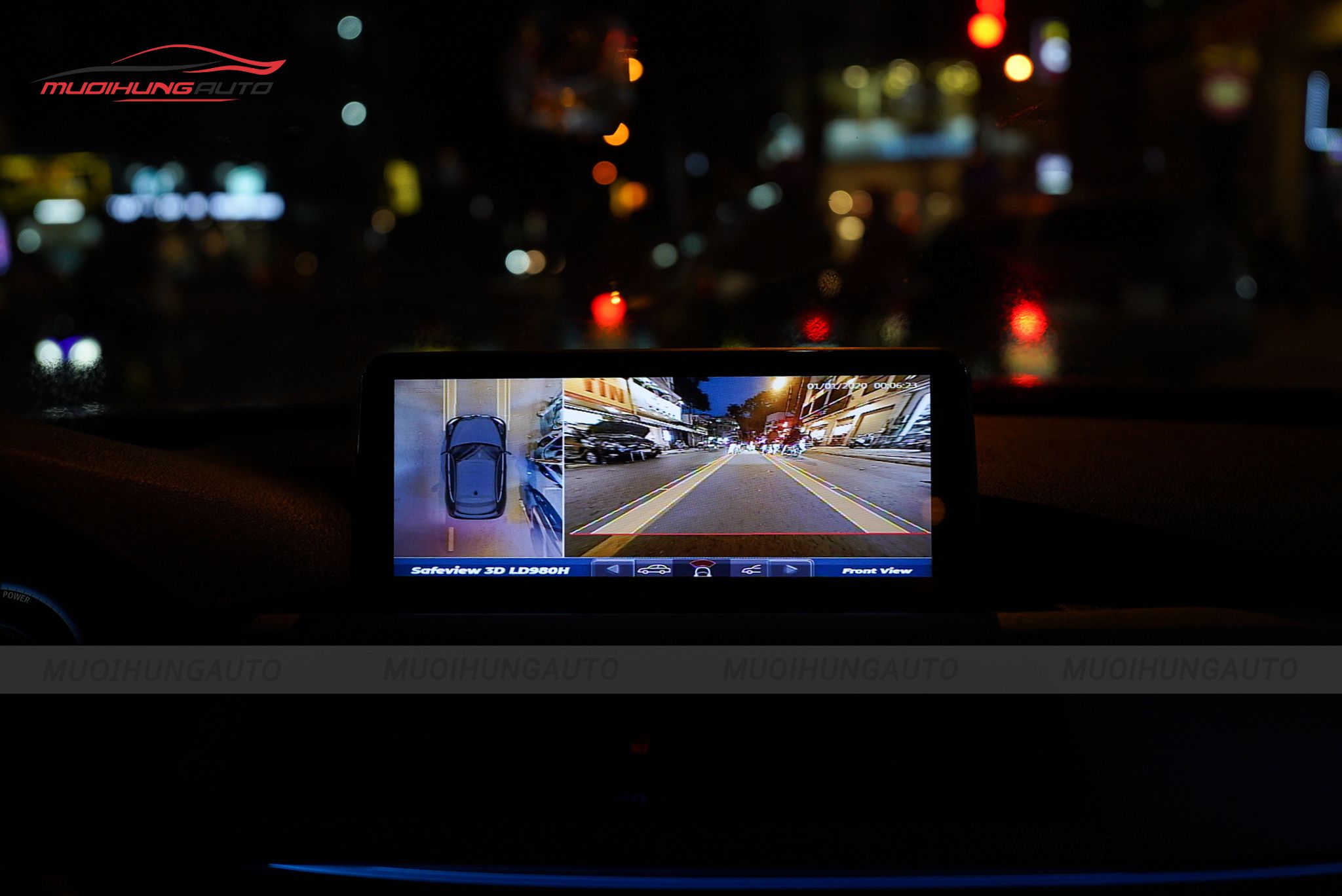 Camera 360 độ ô tô BMW 320i