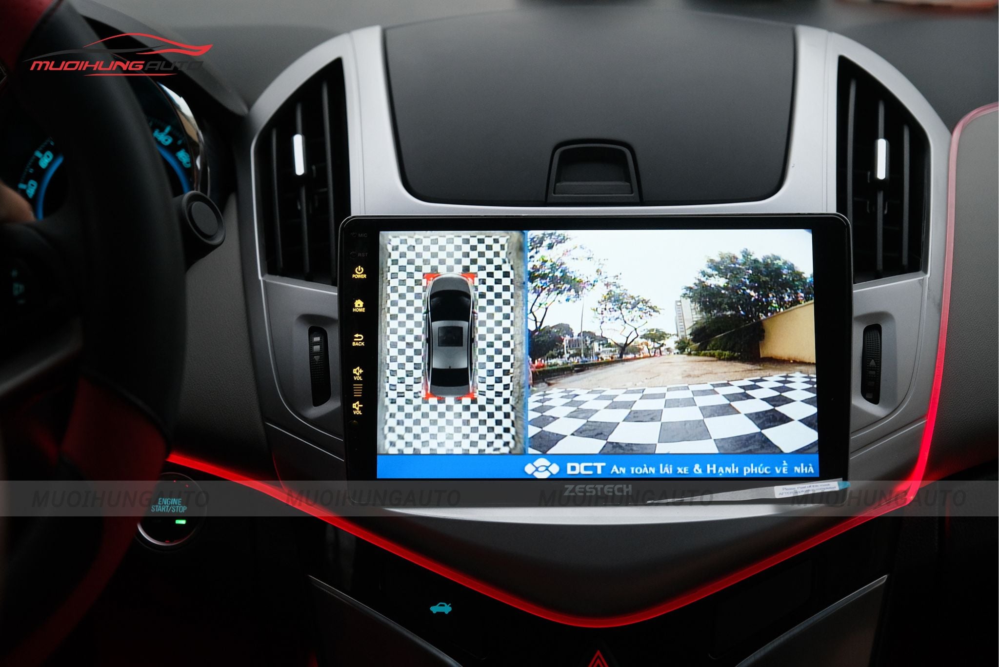 Camera 360 độ ô tô Chevrolet Cruze 2016+